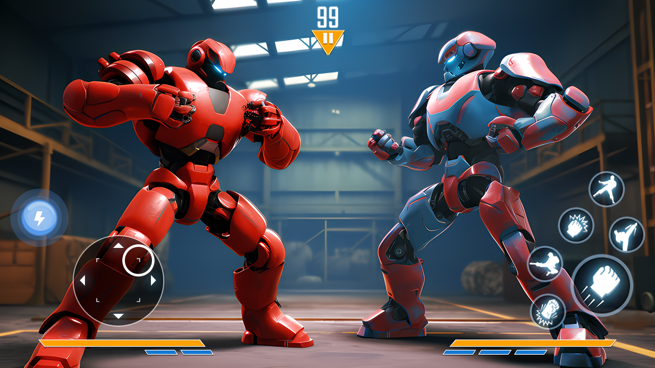اسکرین شات 5 بازی Robot Kung Fu Karate Fighter