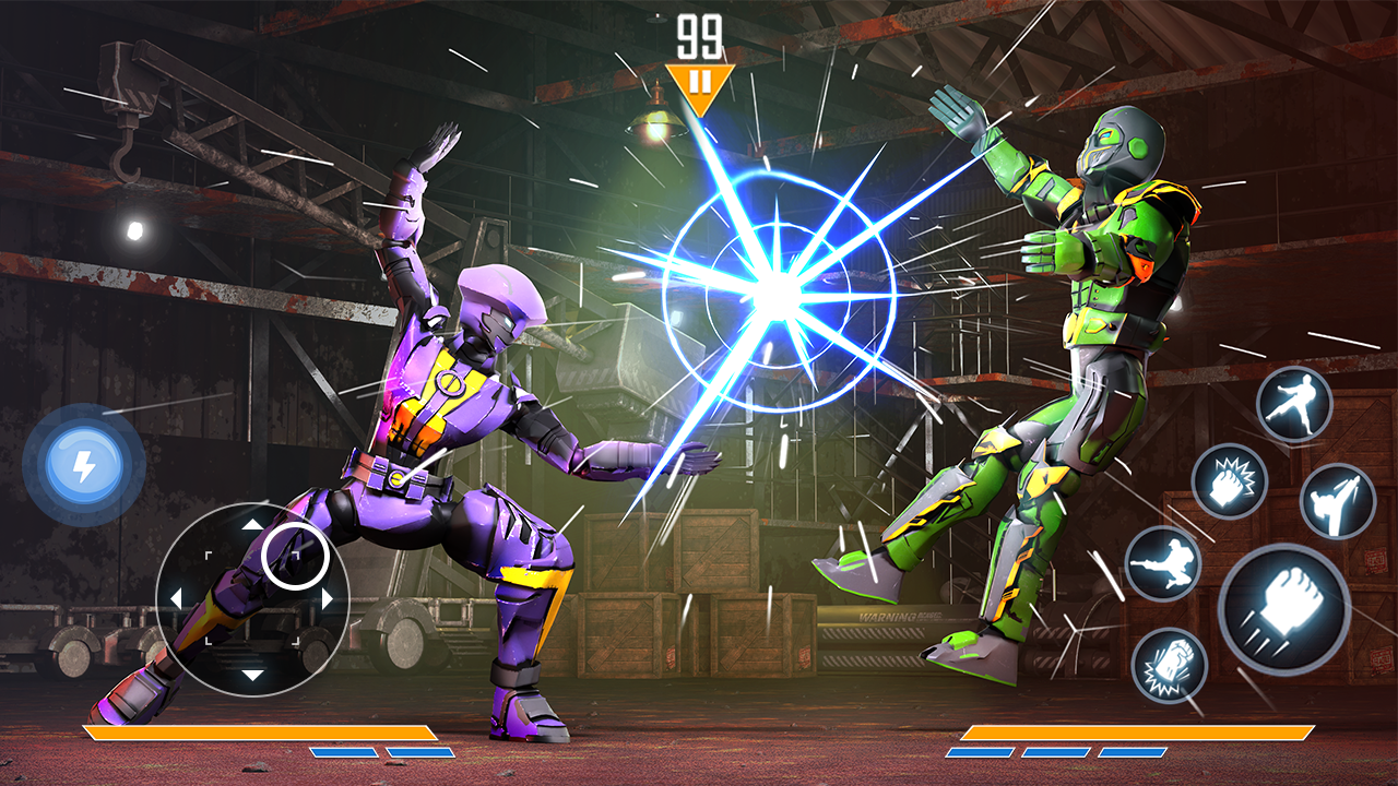 اسکرین شات 7 بازی Robot Kung Fu Karate Fighter