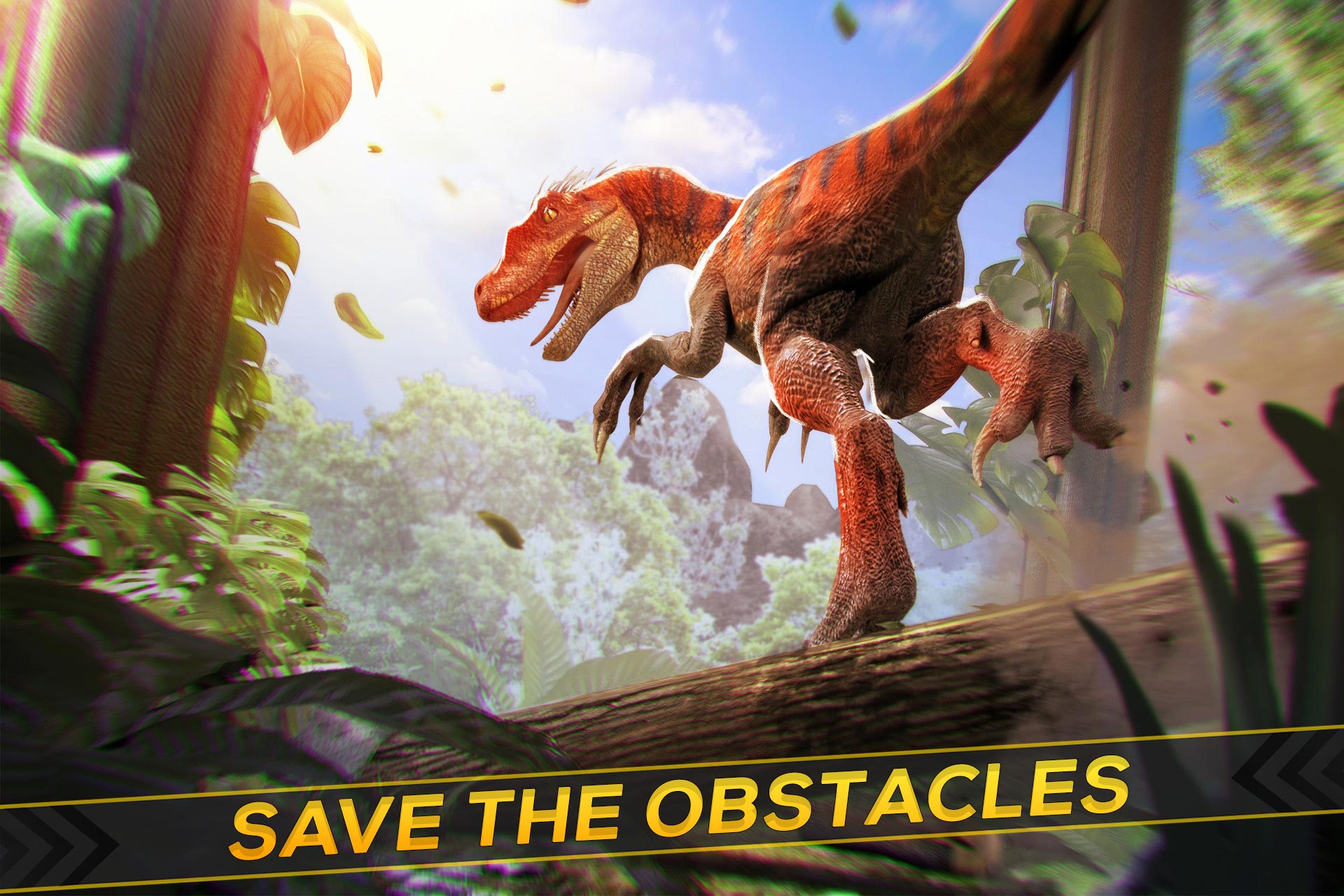اسکرین شات 3 بازی Jurassic Run Attack: Dino Era