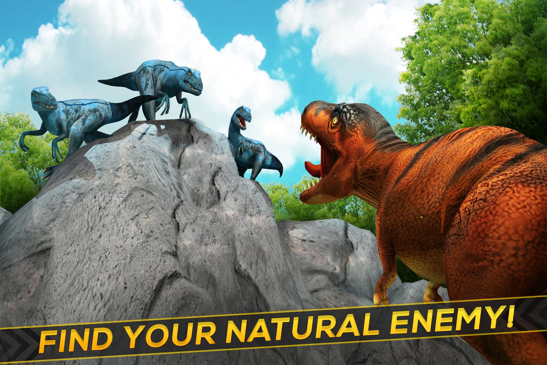 اسکرین شات 5 بازی Jurassic Run Attack: Dino Era