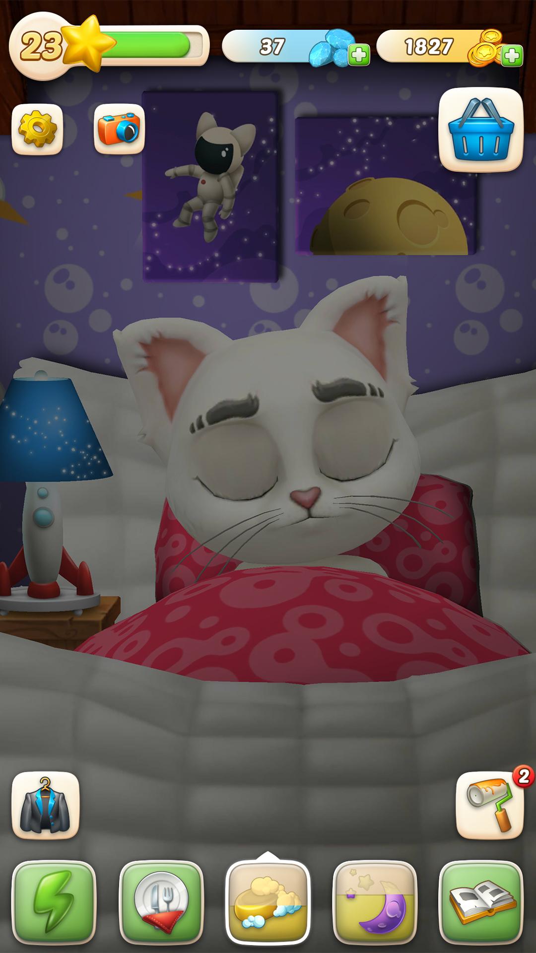 اسکرین شات 6 بازی Oscar the Cat - Virtual Pet