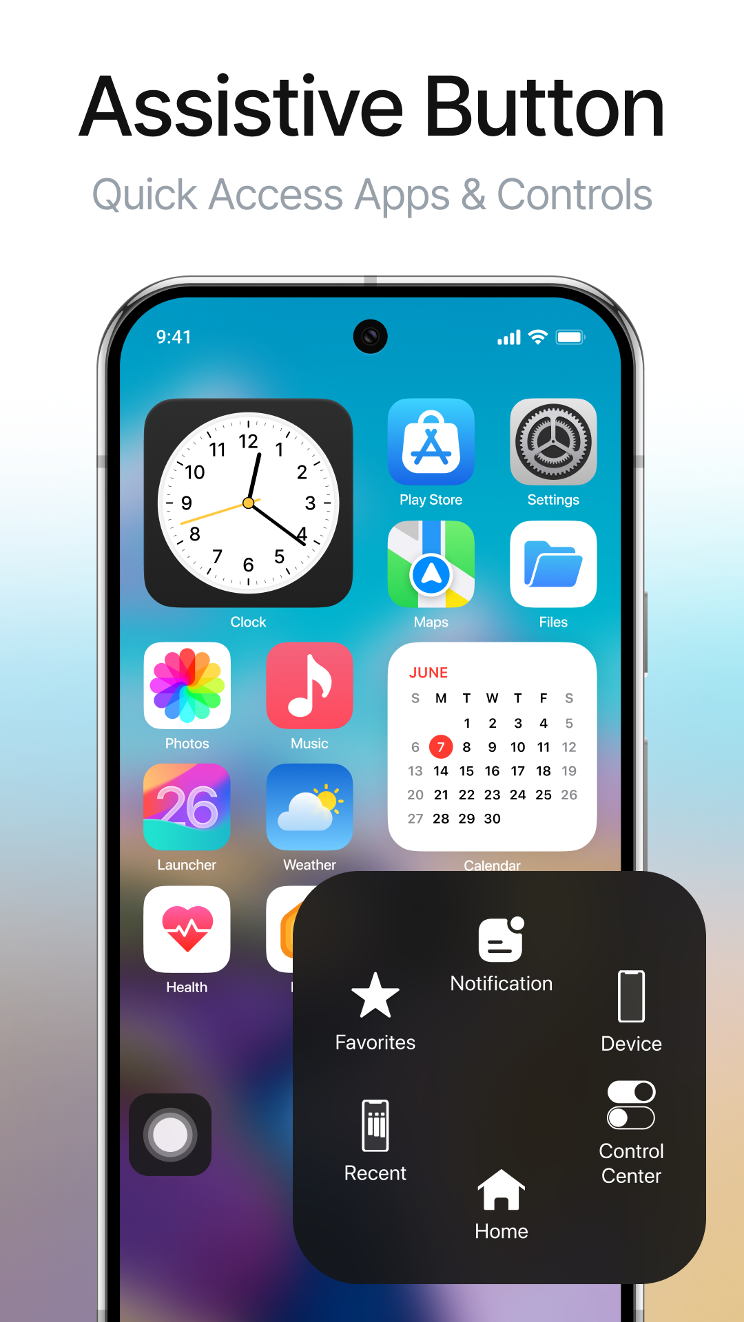 اسکرین شات 6 برنامه Control Center OS 26