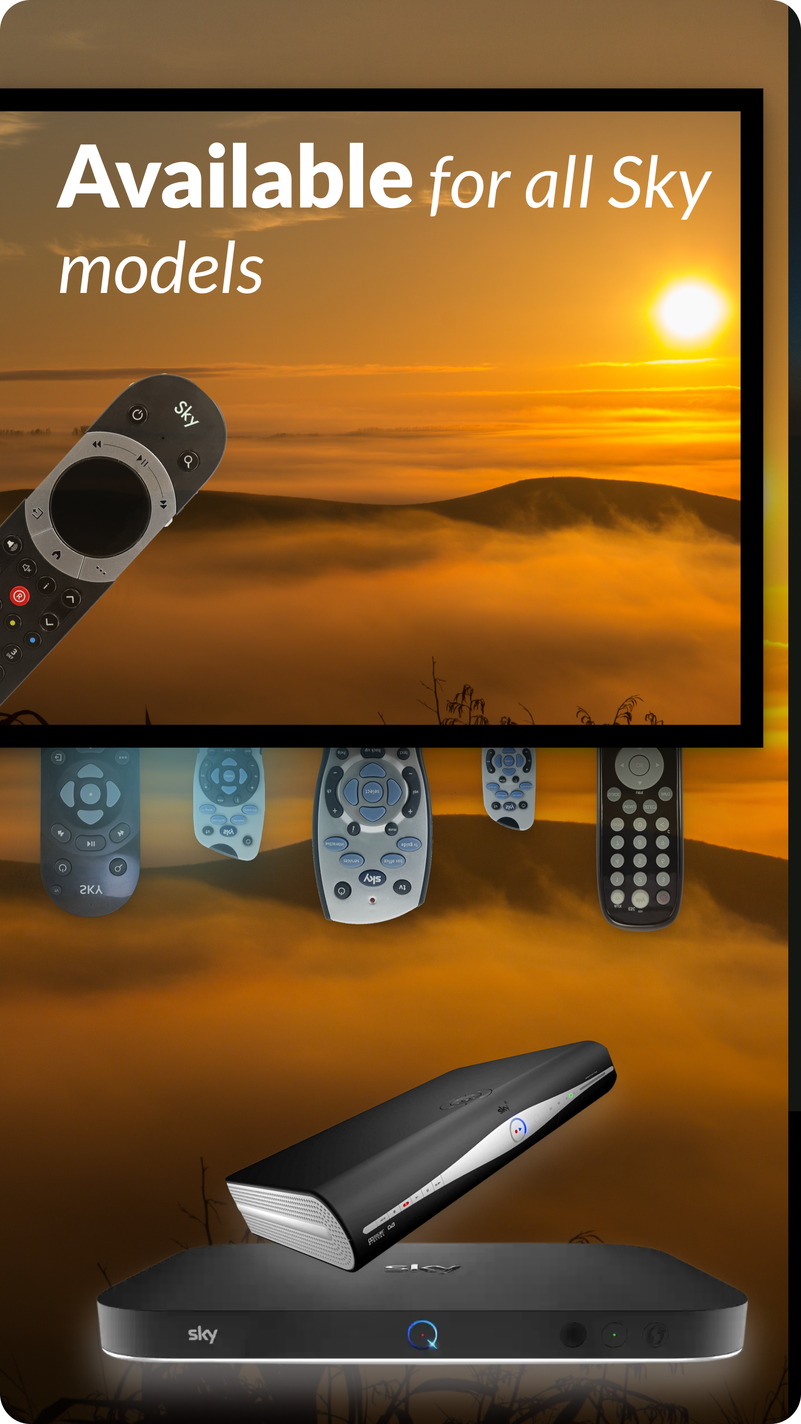 اسکرین شات 2 برنامه Remote Control For Sky DE