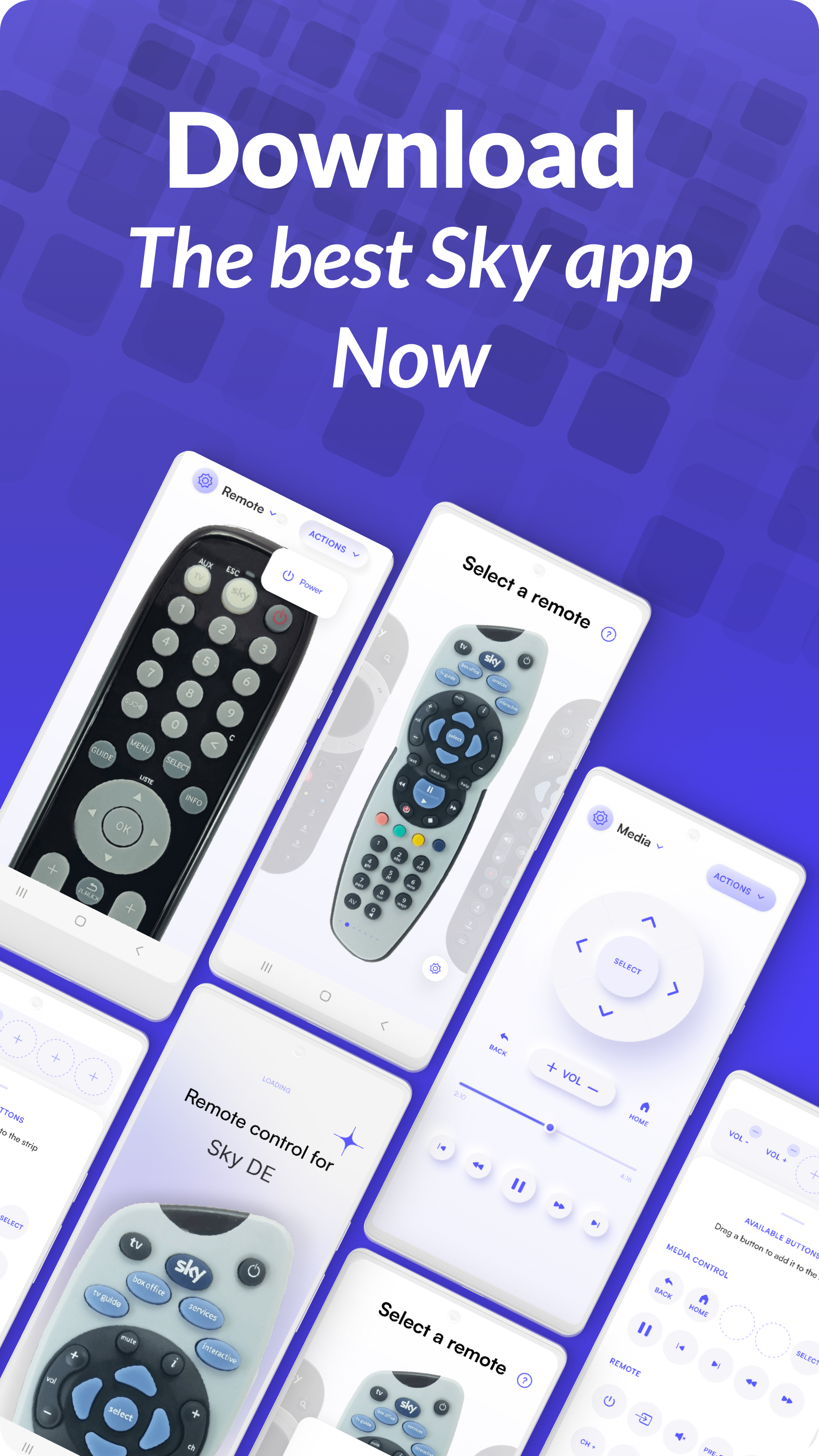 اسکرین شات 8 برنامه Remote Control For Sky DE