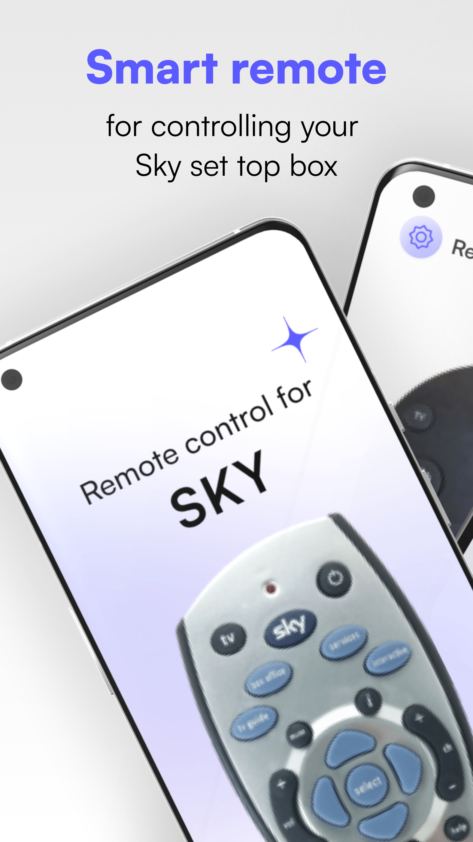 اسکرین شات 1 برنامه Remote For Sky, SkyQ, Sky+ HD
