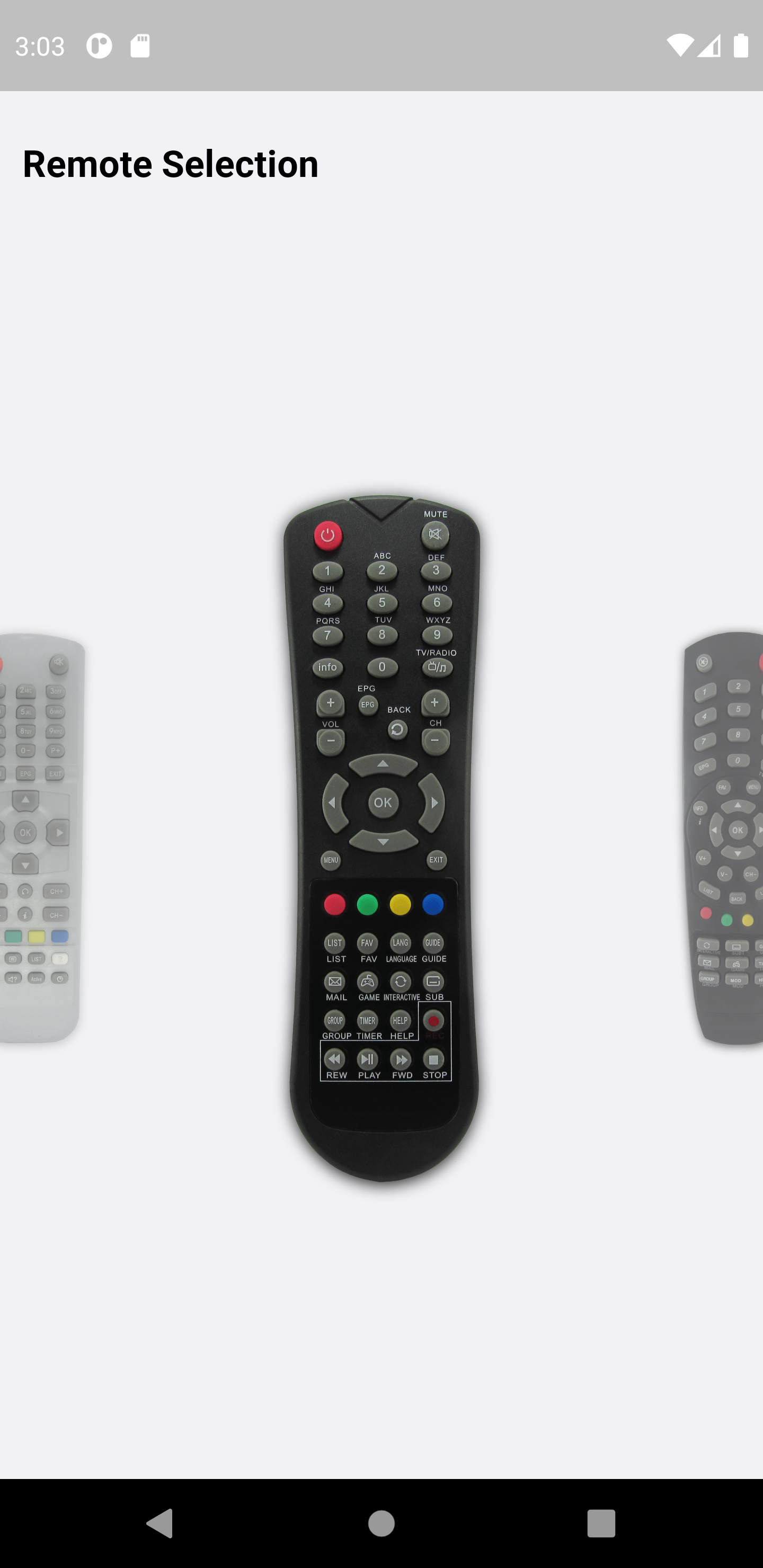 اسکرین شات 5 برنامه Remote For Siti Digital