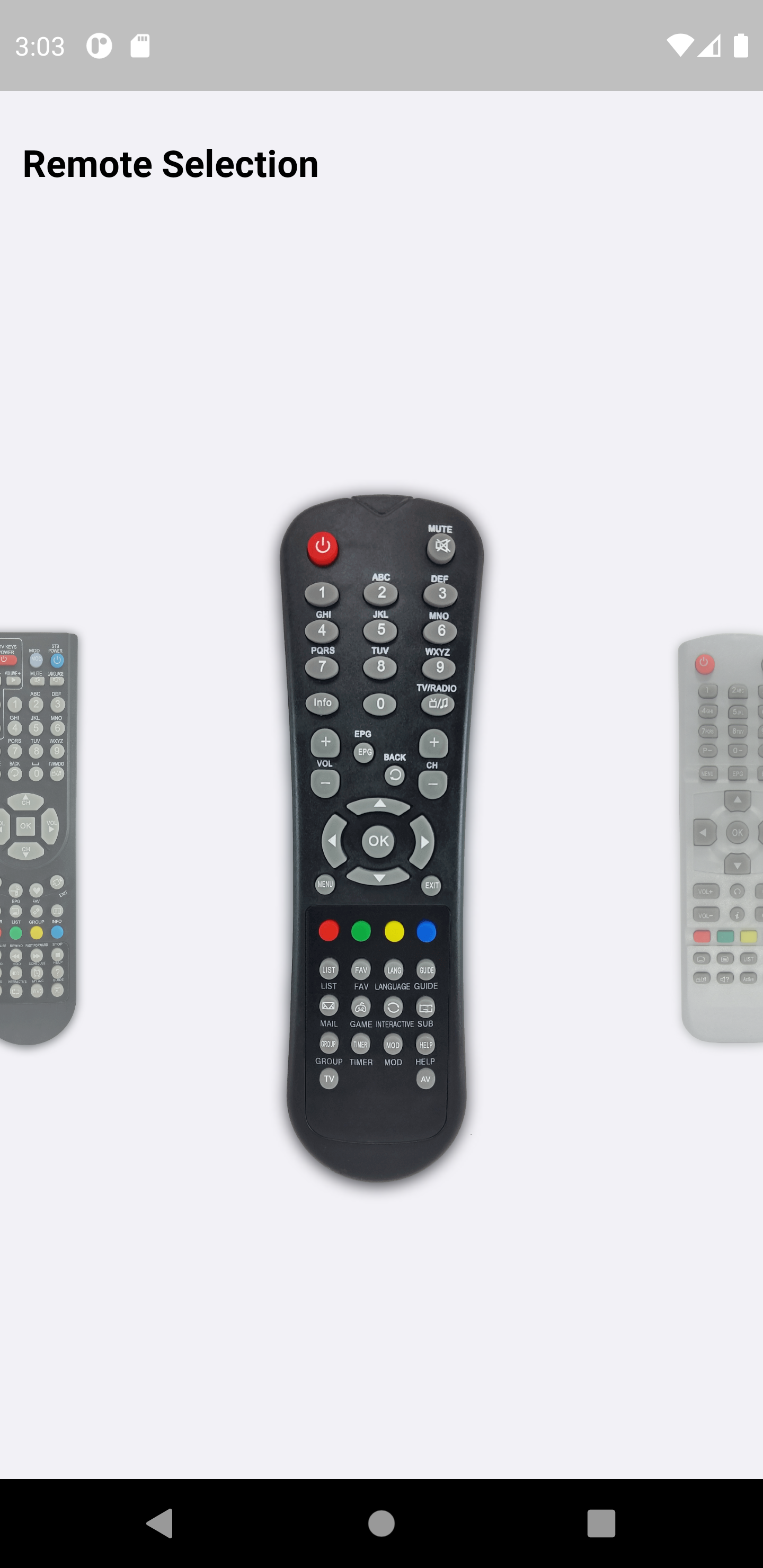 اسکرین شات 6 برنامه Remote For Siti Digital