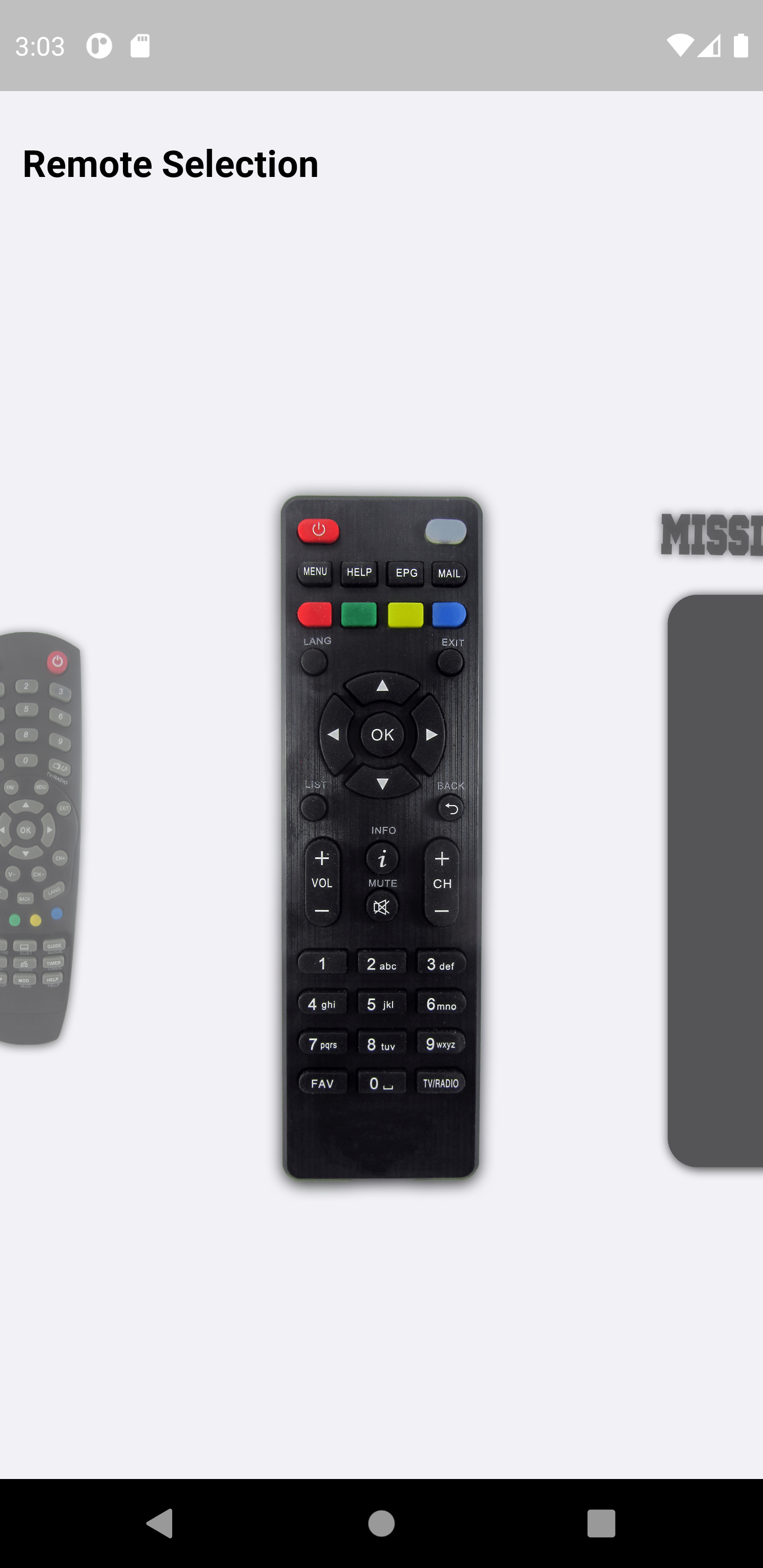 اسکرین شات 4 برنامه Remote For Siti Digital