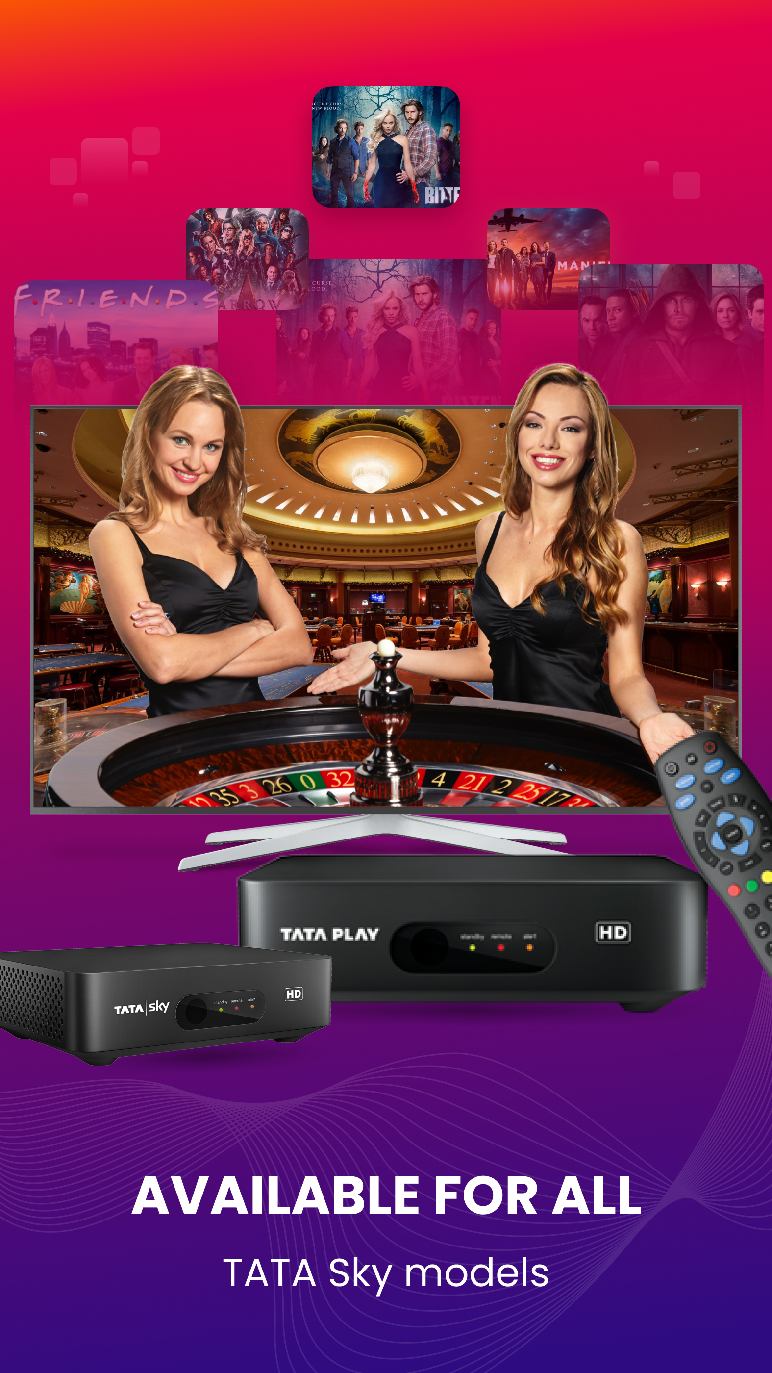 اسکرین شات 3 برنامه Remote Control for Tata Sky