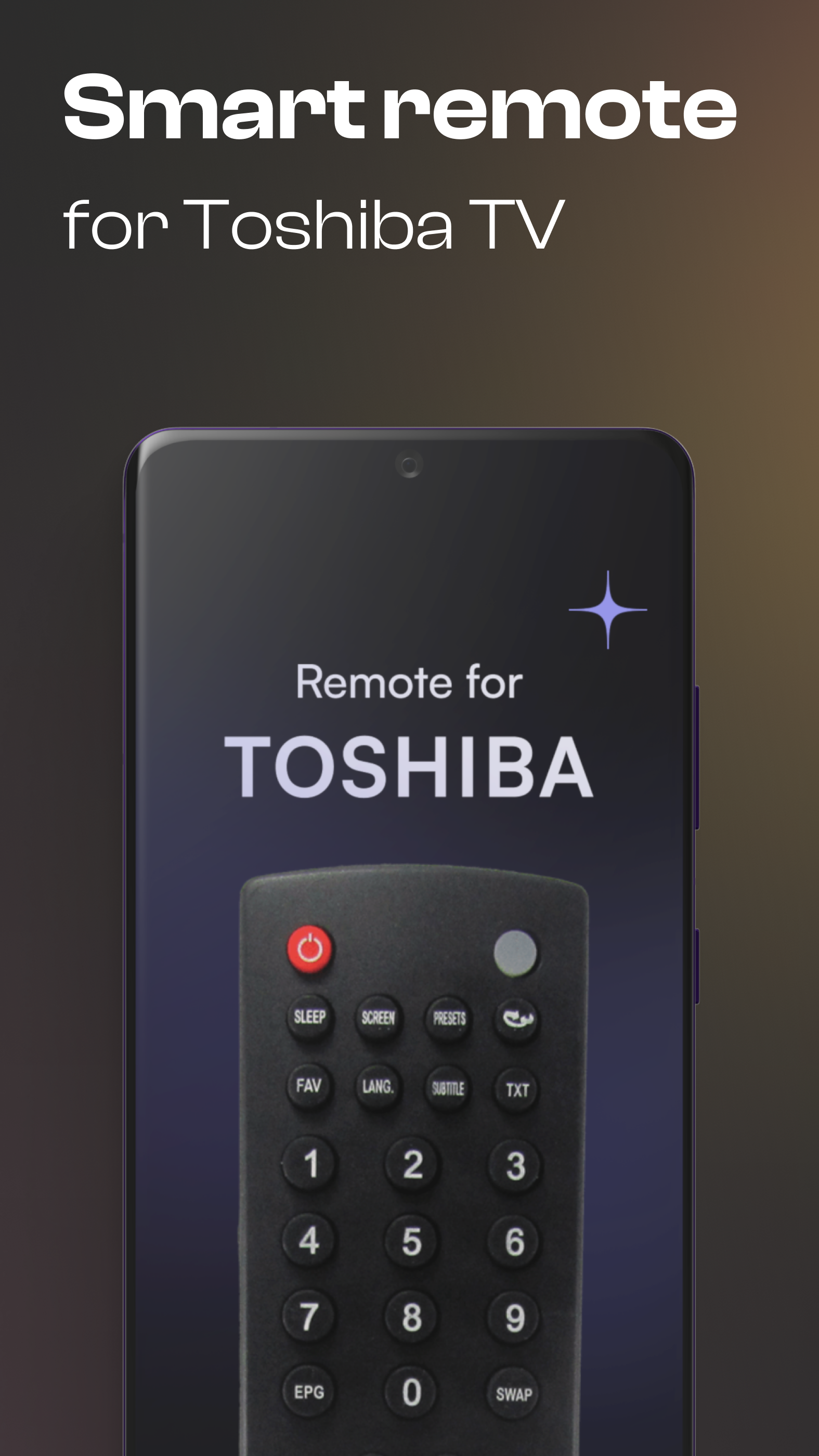 اسکرین شات 1 برنامه Remote Control For Toshiba TVs