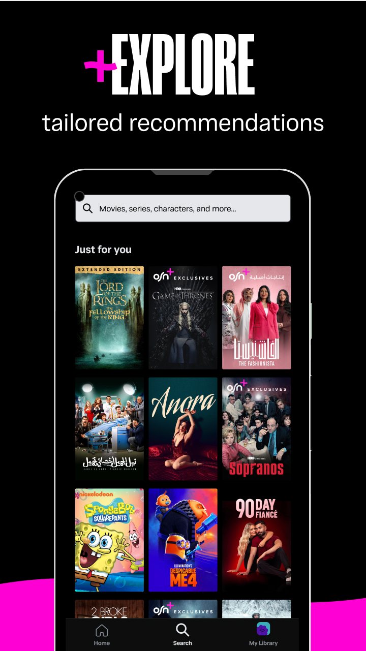 اسکرین شات 4 برنامه OSN+