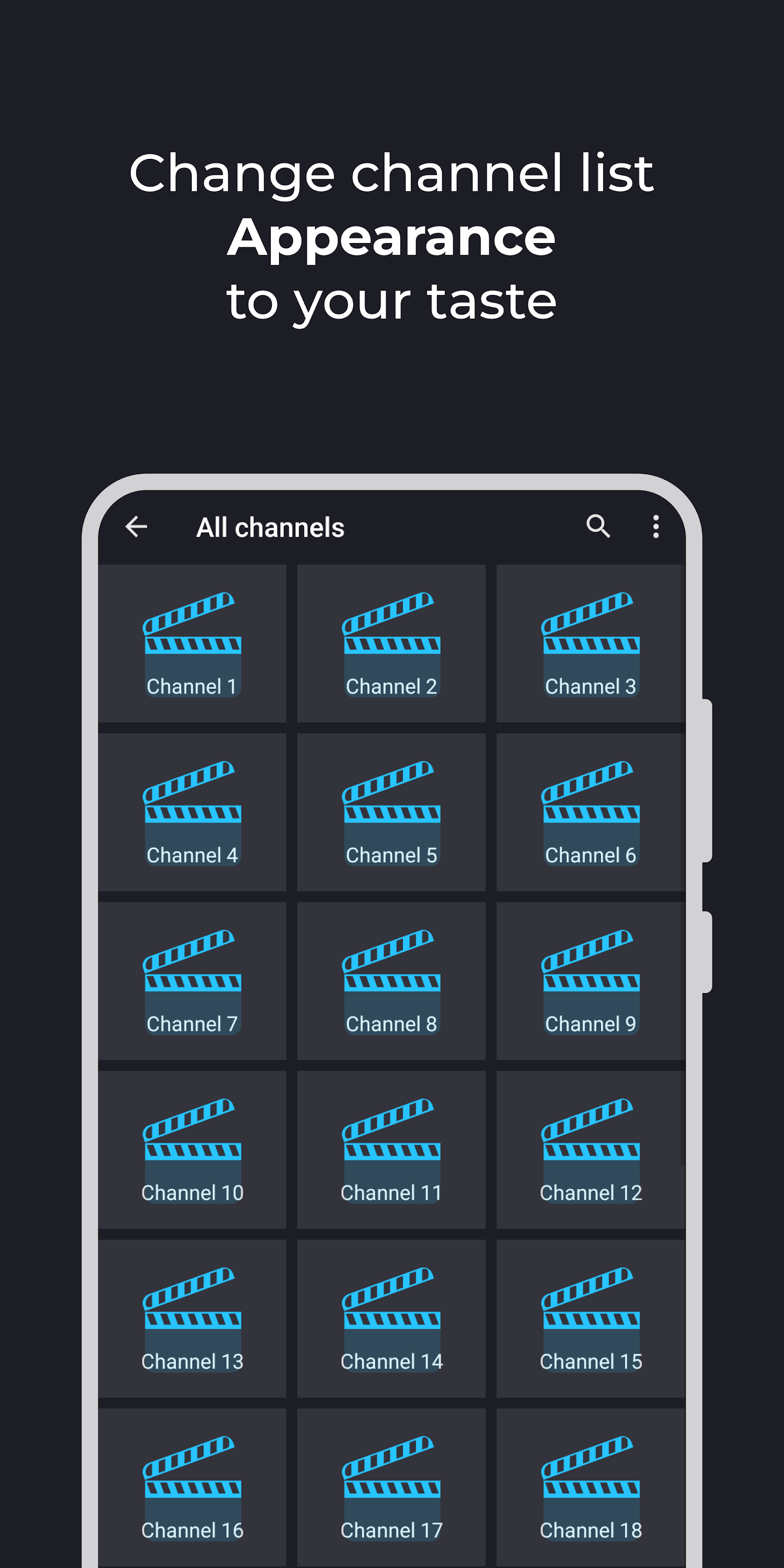 اسکرین شات 4 برنامه Televizo - IPTV player