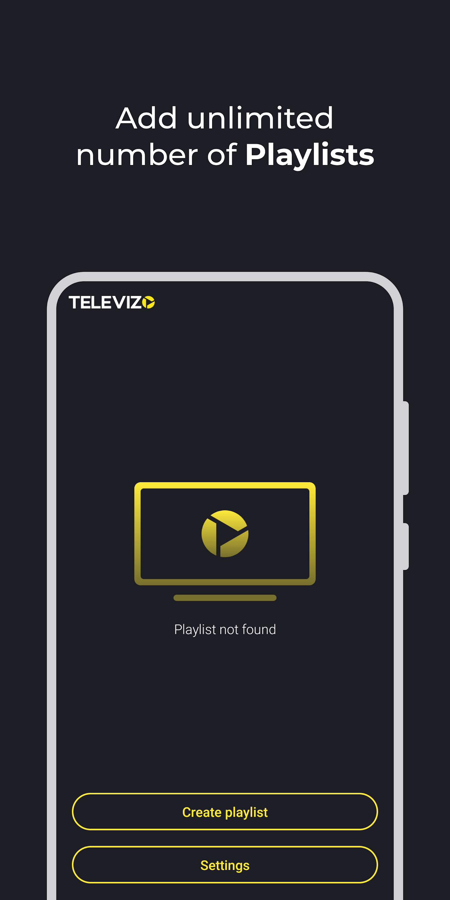 اسکرین شات 1 برنامه Televizo - IPTV player