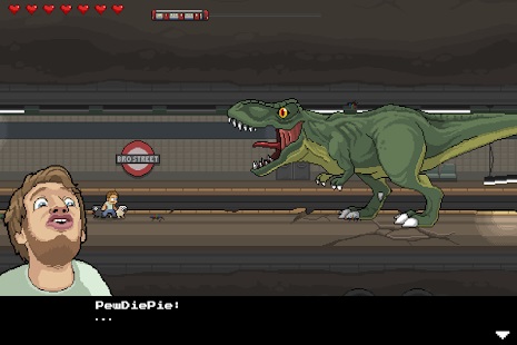 اسکرین شات 3 بازی PewDiePie: Legend of Brofist