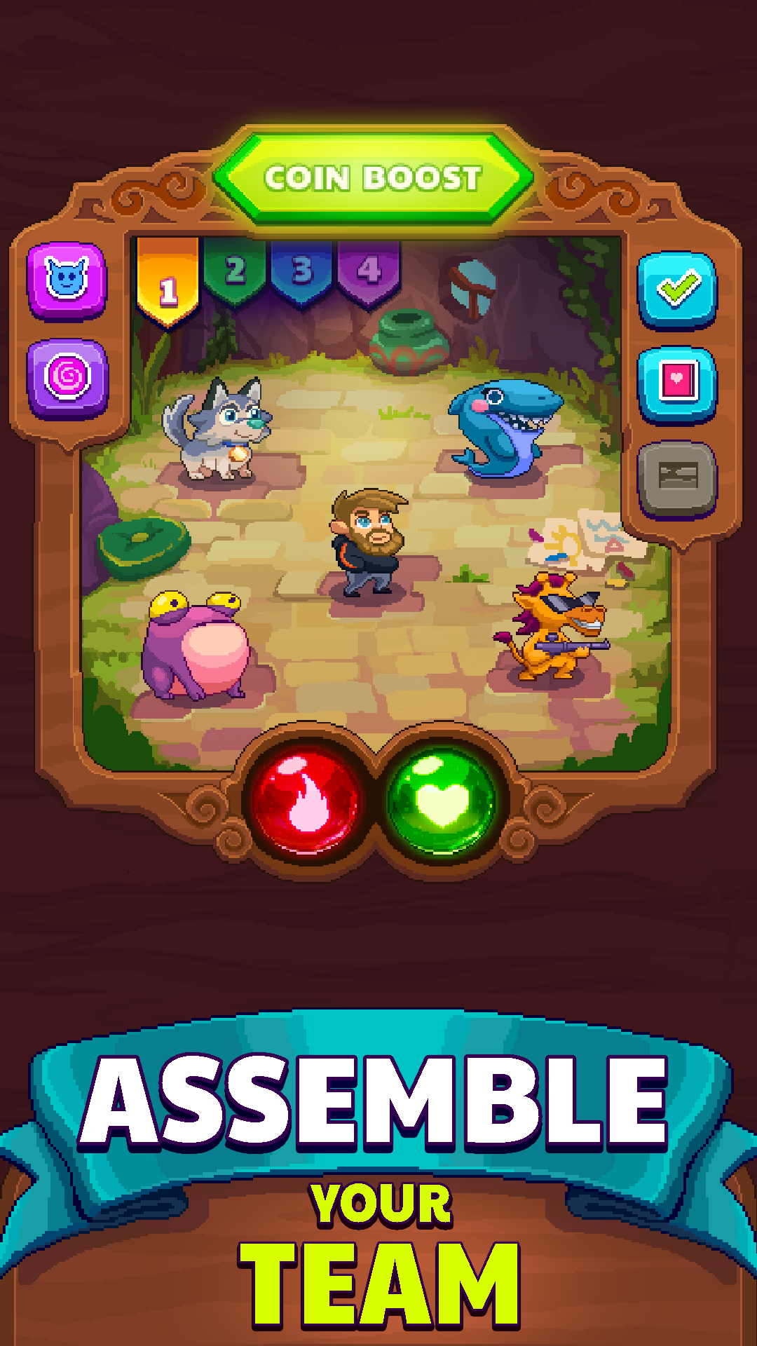 اسکرین شات 3 بازی PewDiePie's Pixelings PvP RPG