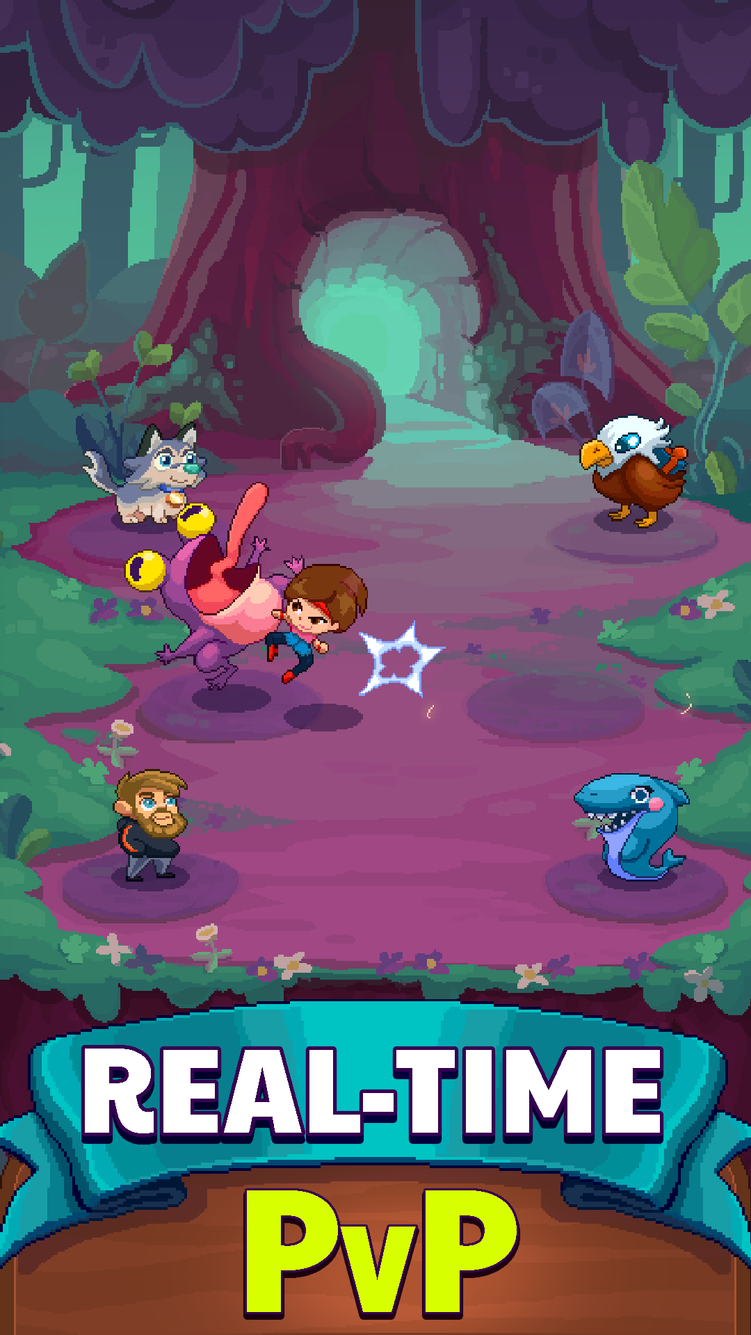 اسکرین شات 1 بازی PewDiePie's Pixelings PvP RPG