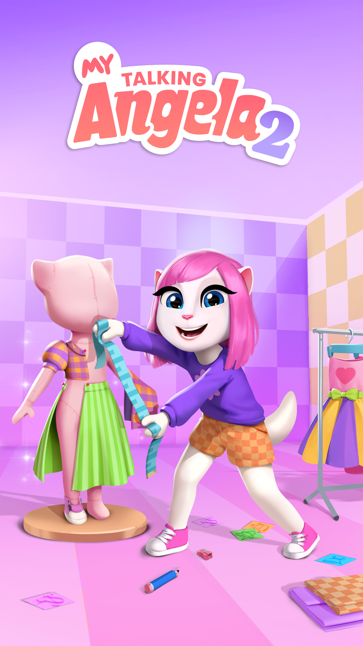 اسکرین شات 8 بازی My Talking Angela 2