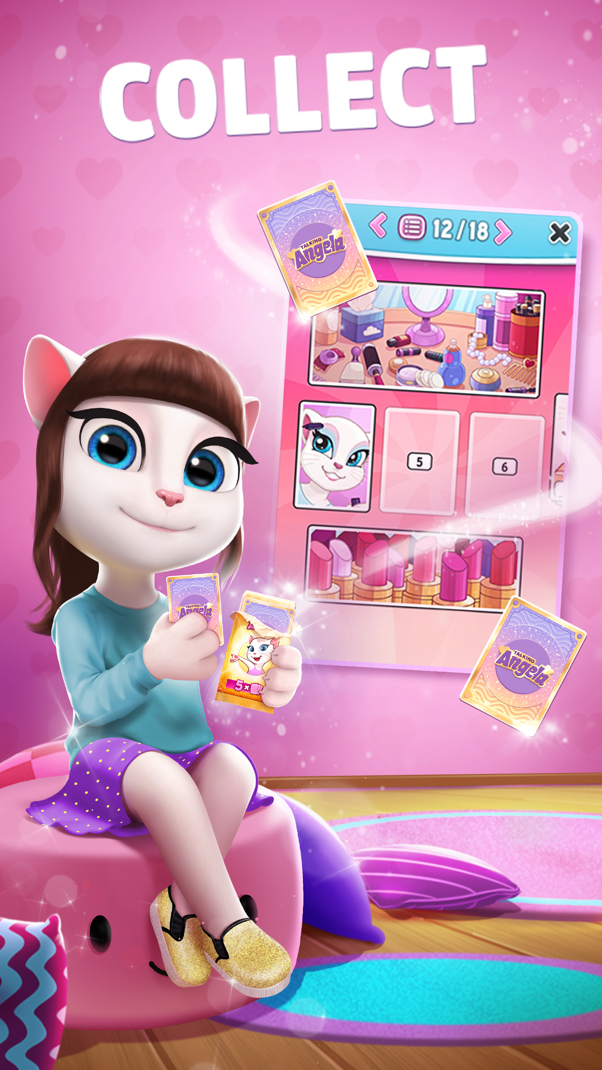 اسکرین شات 5 بازی آنجلای سخنگو (My Talking Angela)