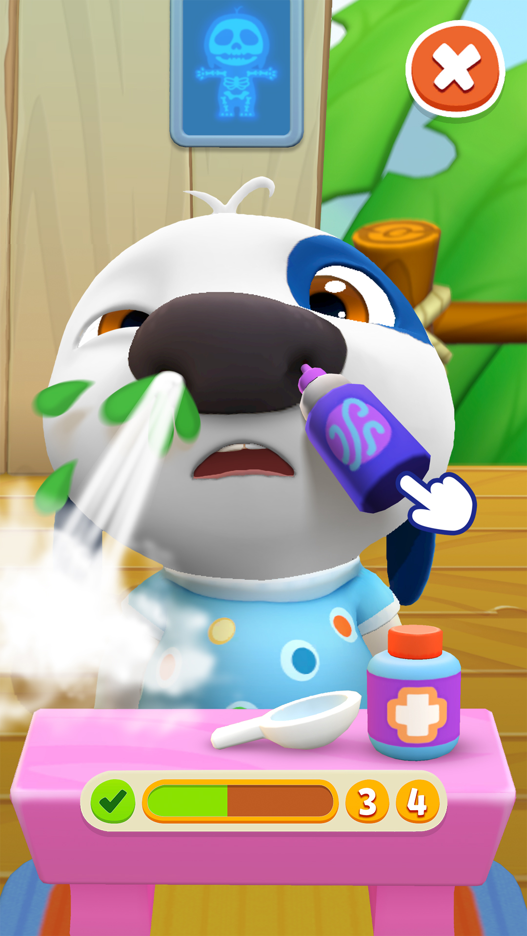 اسکرین شات 5 بازی My Talking Hank: Islands