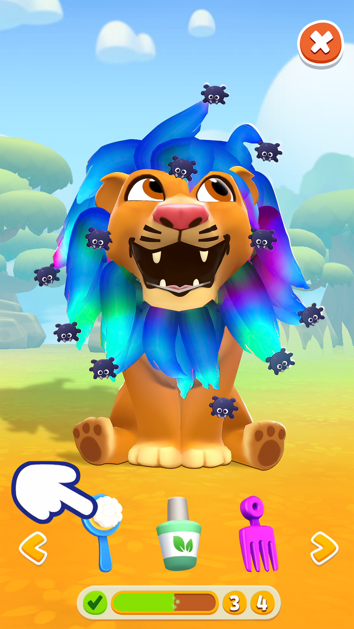 اسکرین شات 5 بازی My Talking Hank: Islands