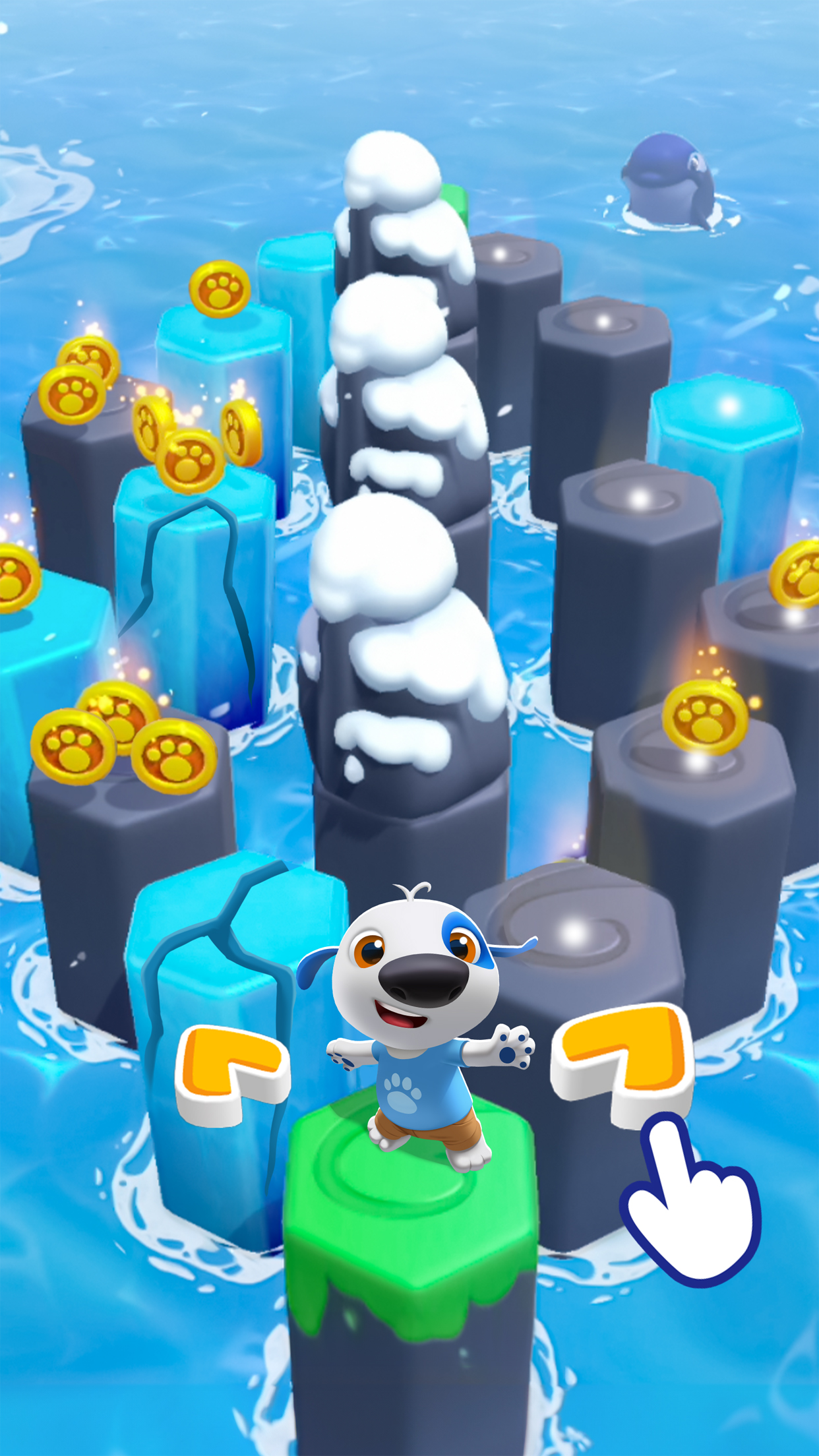 اسکرین شات 4 بازی My Talking Hank: Islands