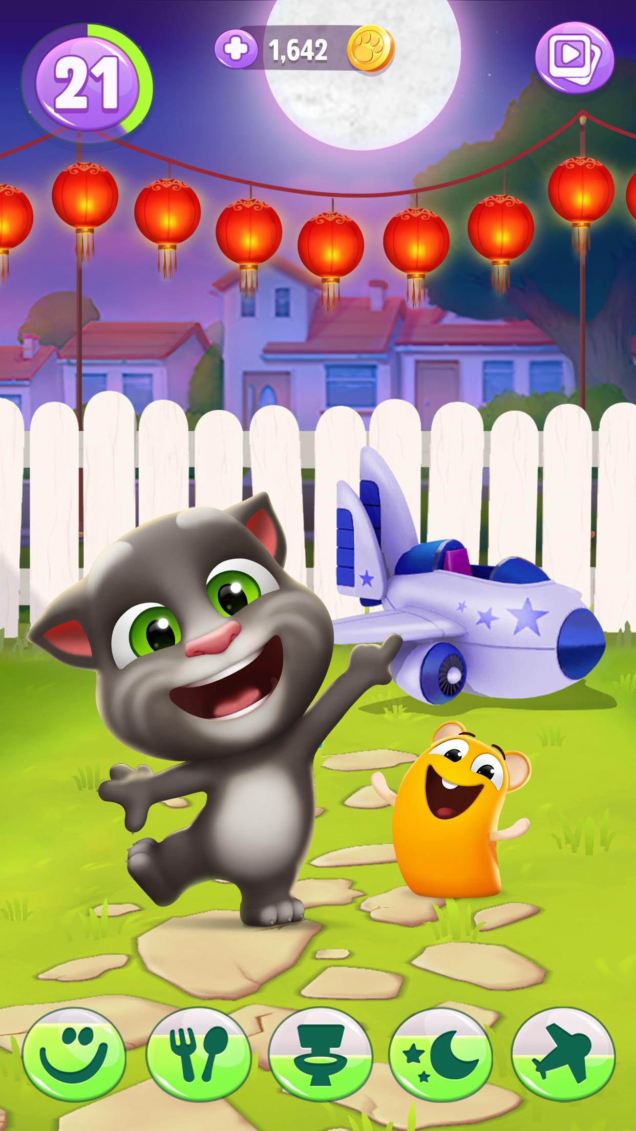 اسکرین شات 5 بازی My Talking Tom 2 Lite