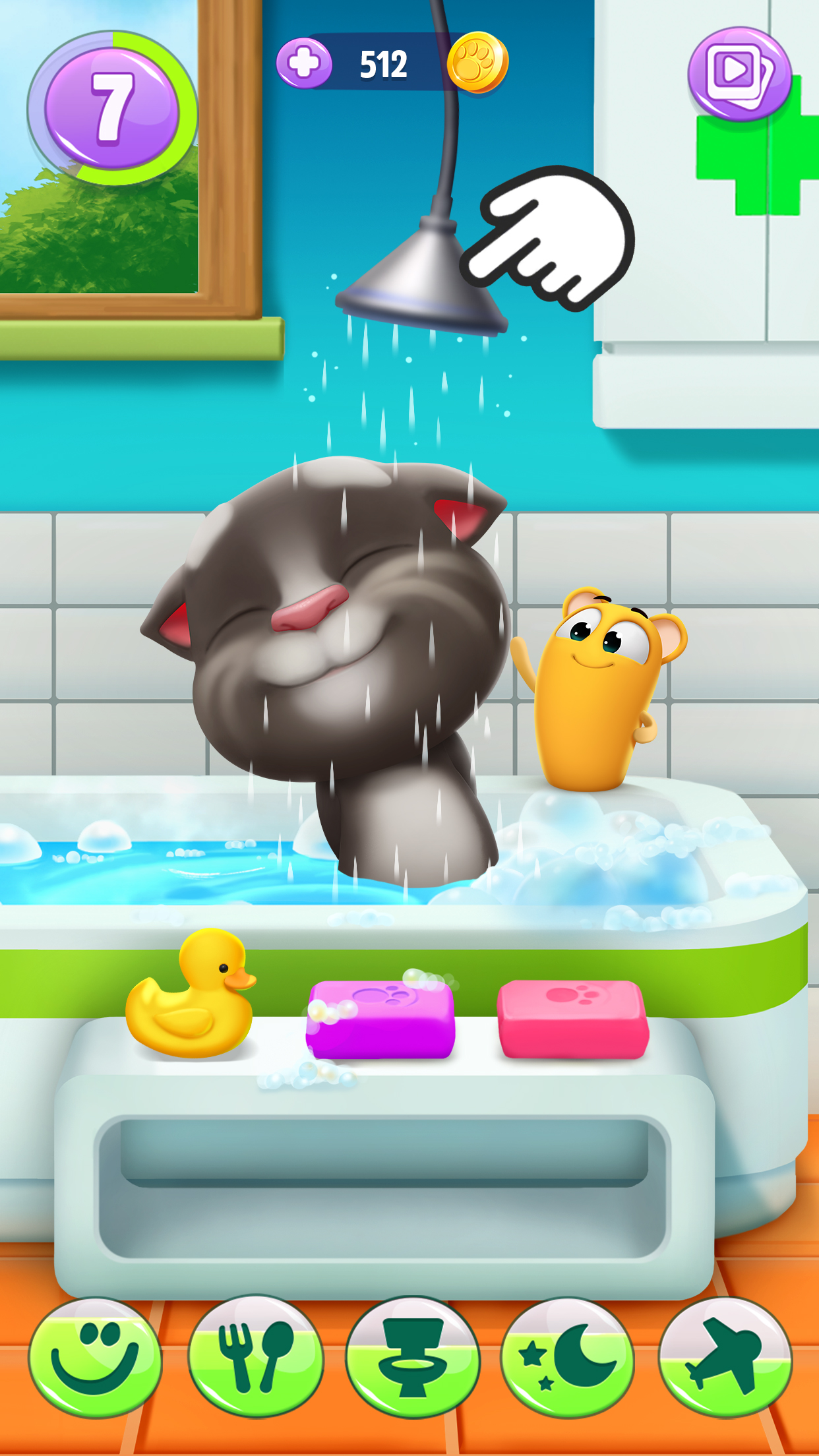 اسکرین شات 2 بازی My Talking Tom 2 Lite
