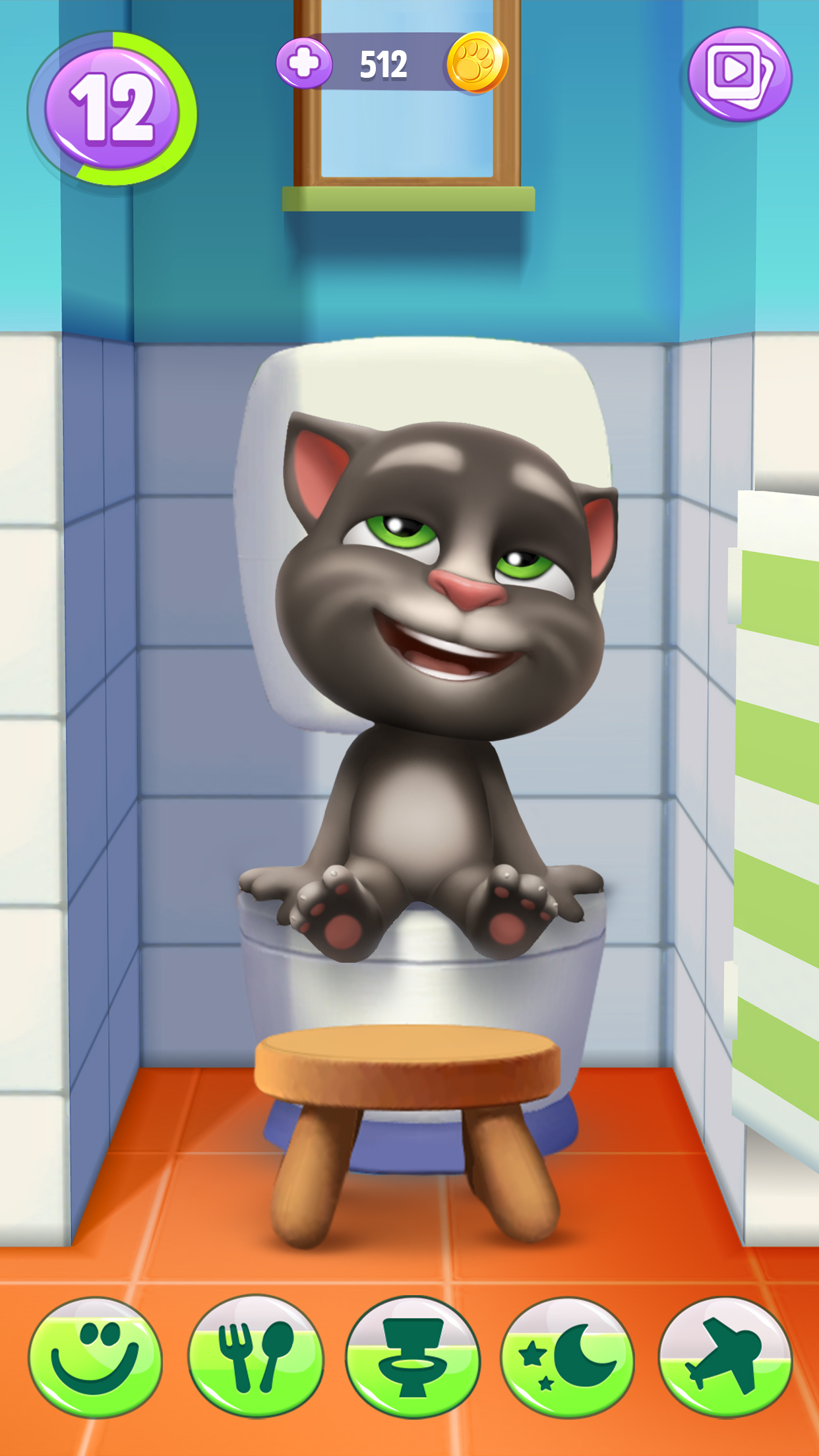 اسکرین شات 3 بازی My Talking Tom 2 Lite
