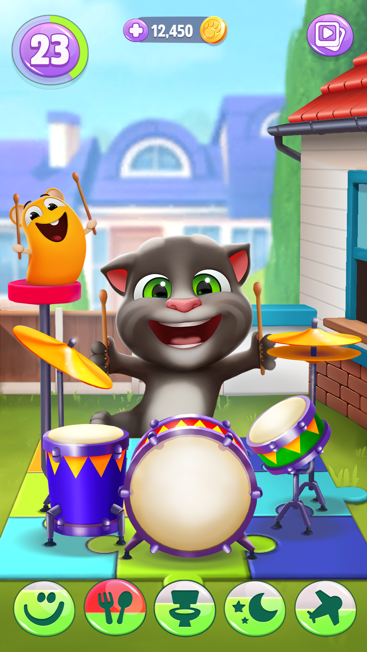 اسکرین شات 1 بازی My Talking Tom 2 Lite