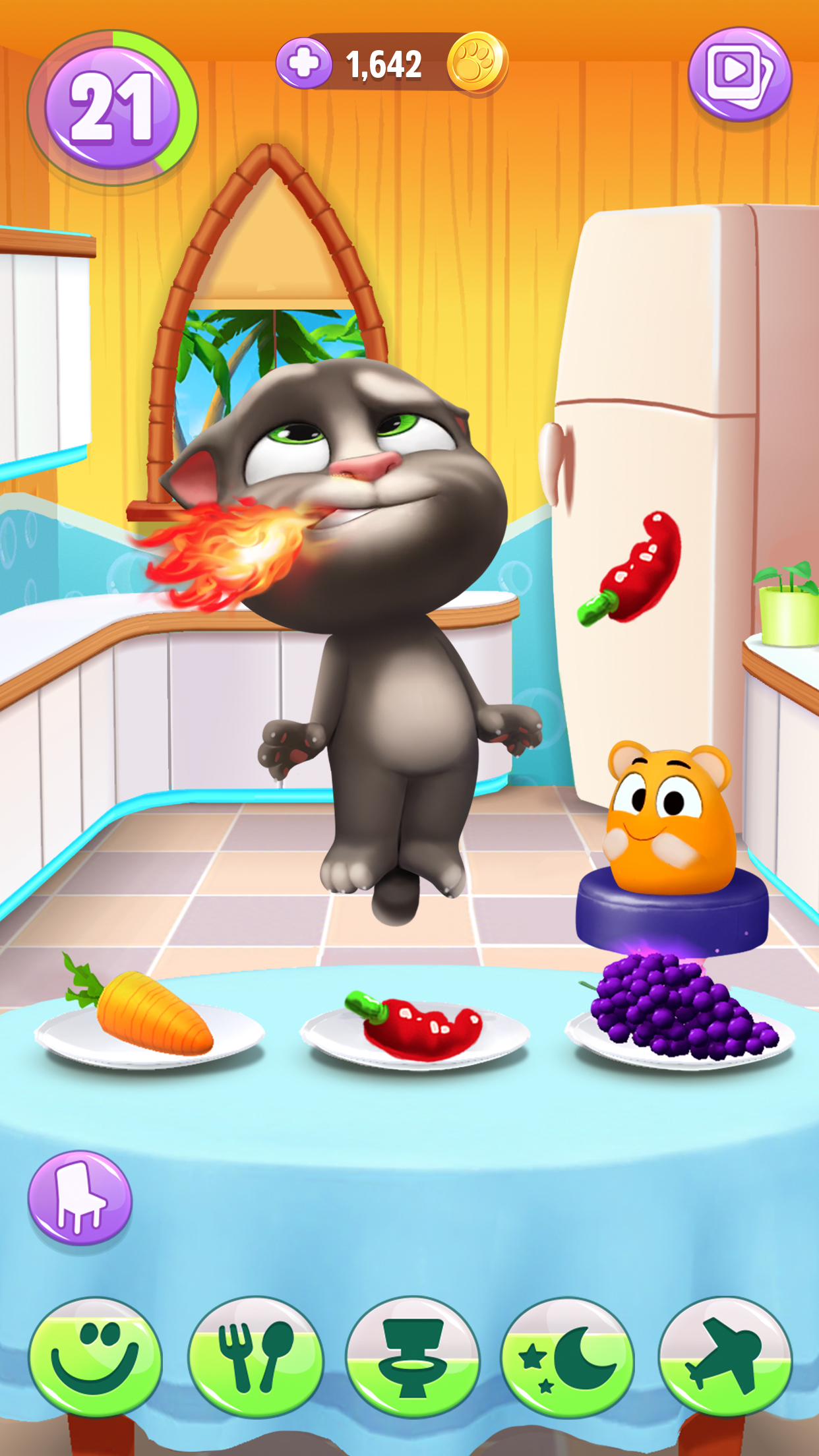اسکرین شات 5 بازی تام سخنگوی ۲ - My Talking Tom 2