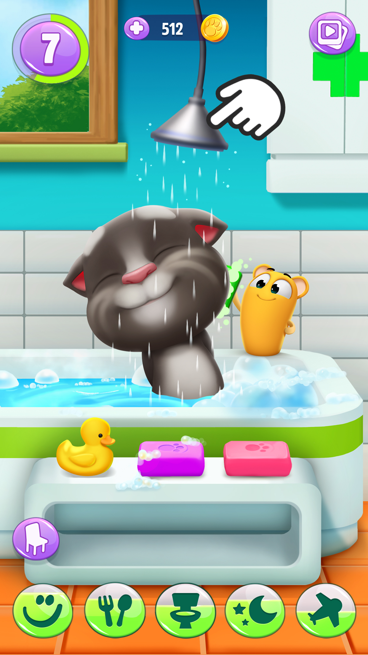 اسکرین شات 2 بازی تام سخنگوی ۲ - My Talking Tom 2
