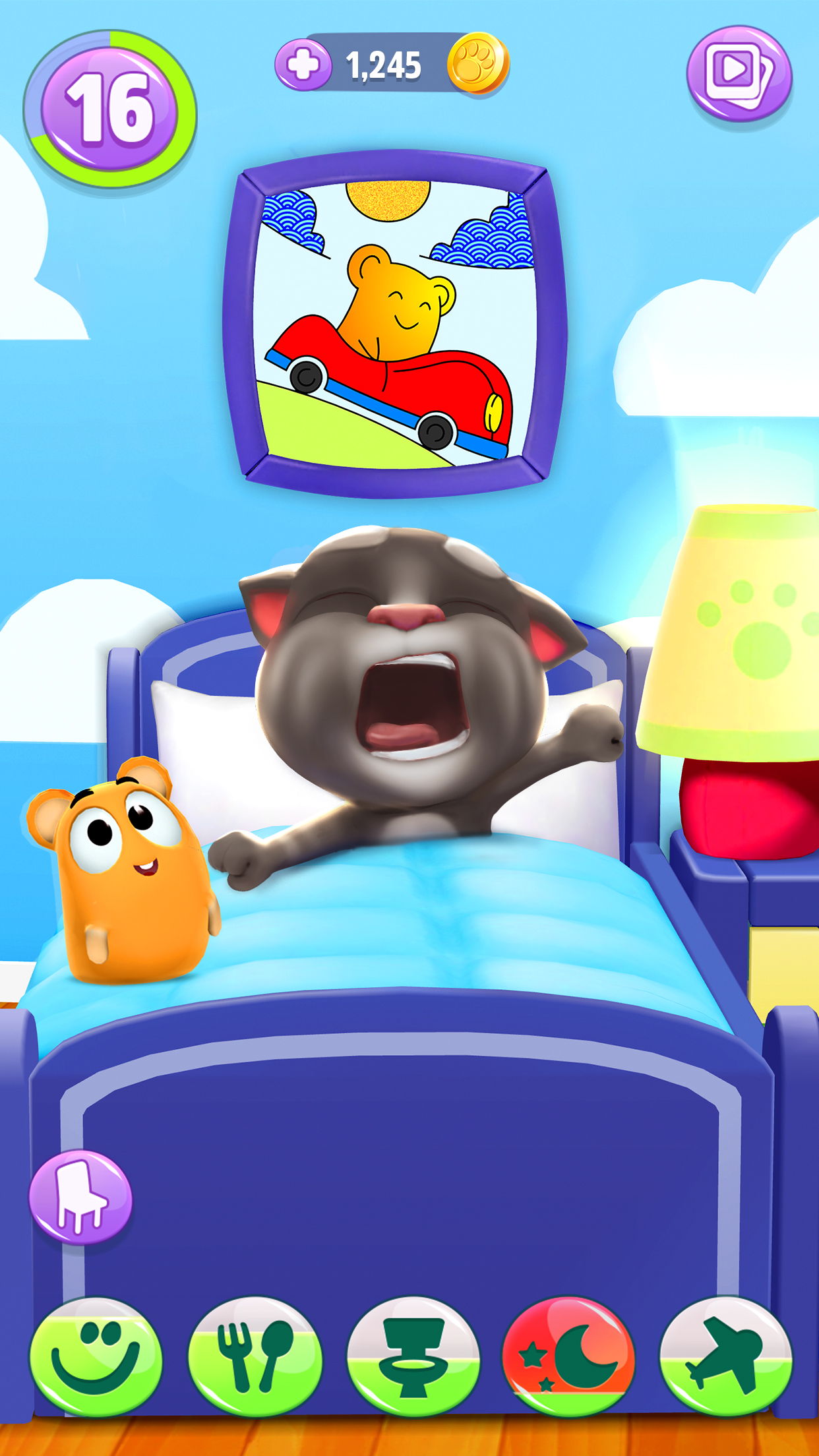 اسکرین شات 4 بازی تام سخنگوی ۲ - My Talking Tom 2