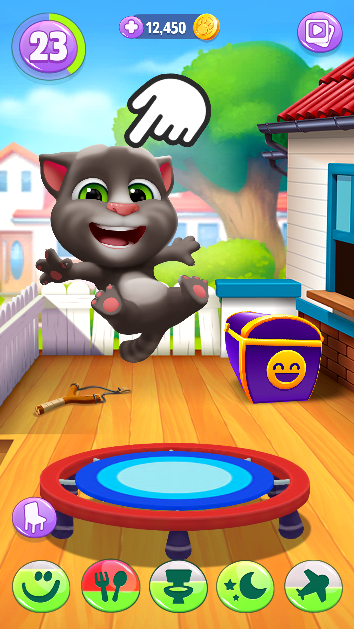 اسکرین شات 6 بازی تام سخنگوی ۲ - My Talking Tom 2