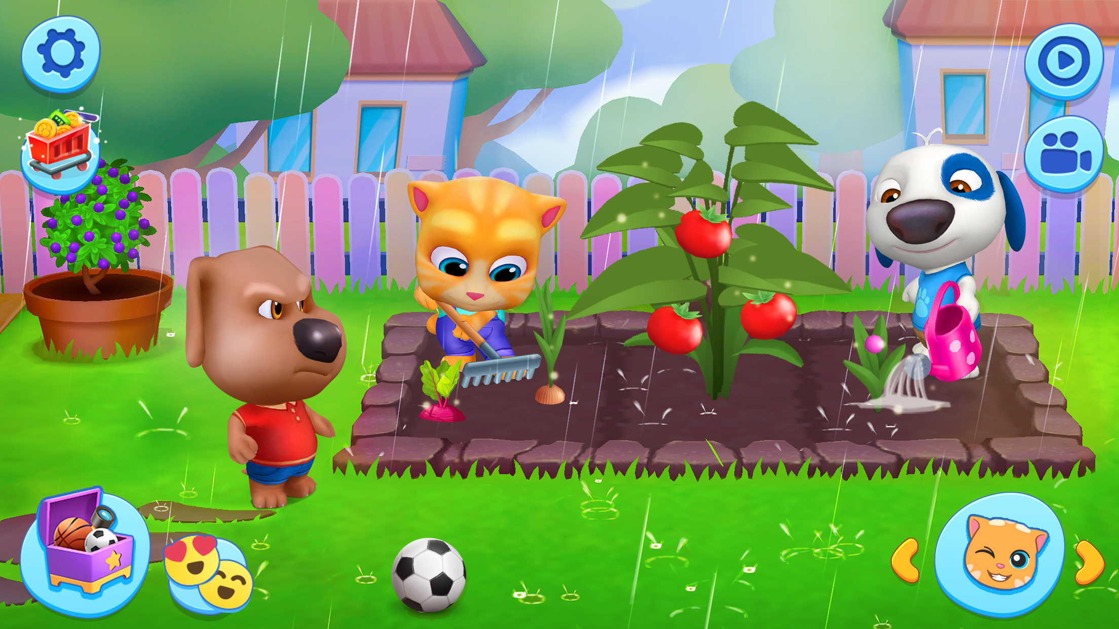 اسکرین شات 3 بازی My Talking Tom Friends