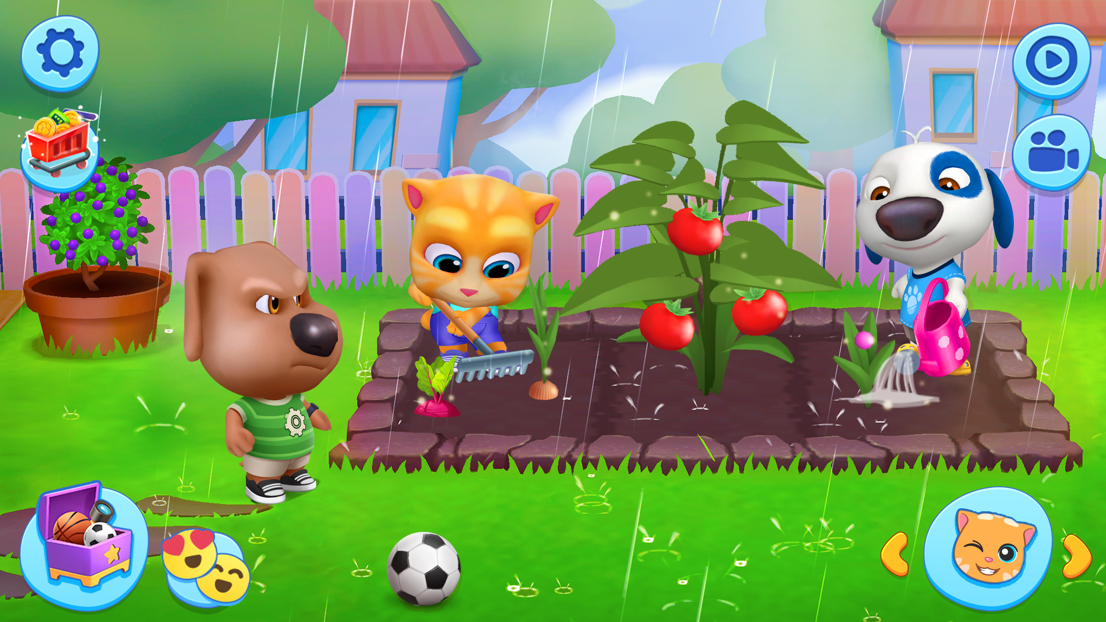 اسکرین شات 3 بازی My Talking Tom Friends