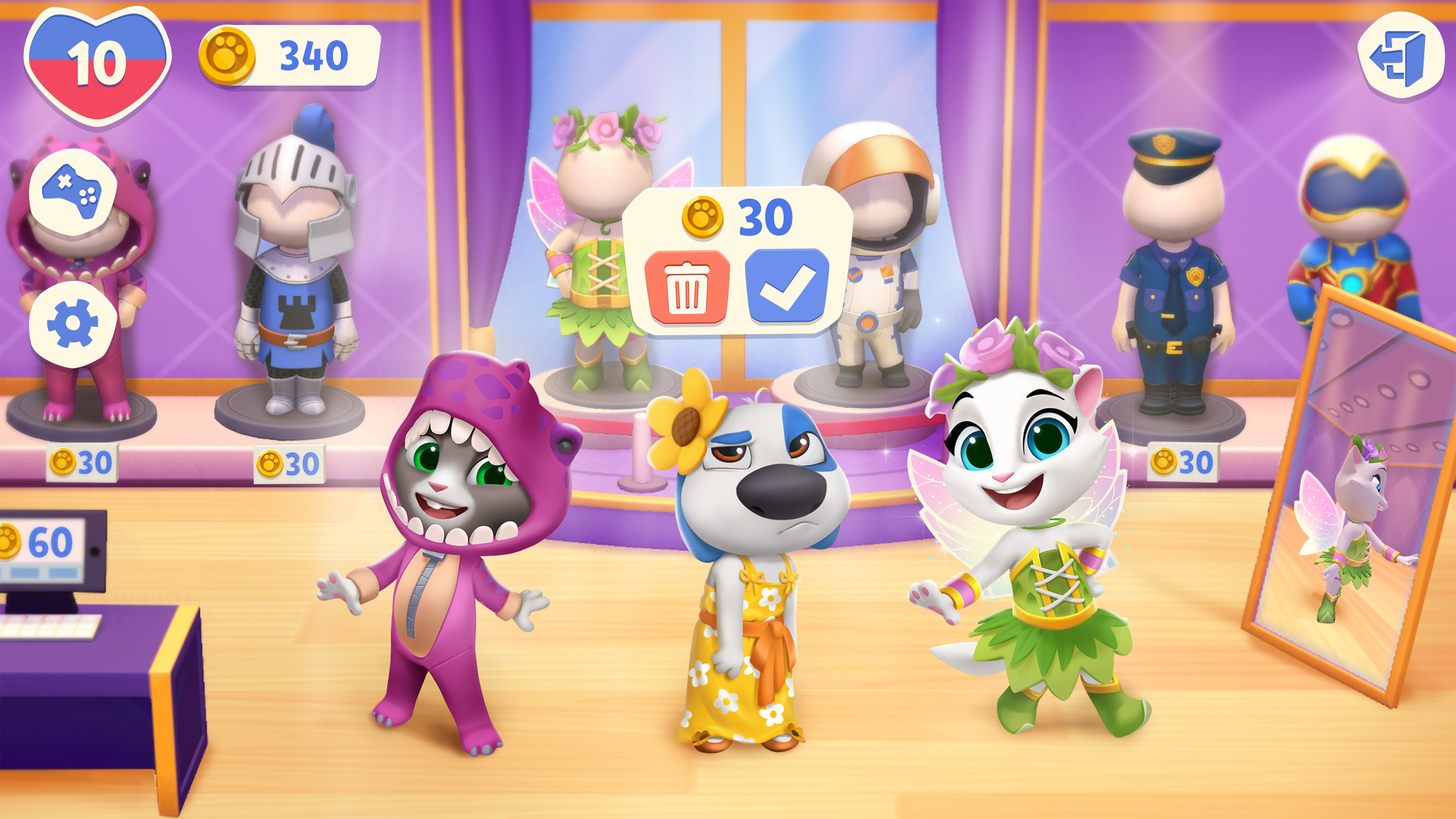 اسکرین شات 6 بازی My Talking Tom Friends 2