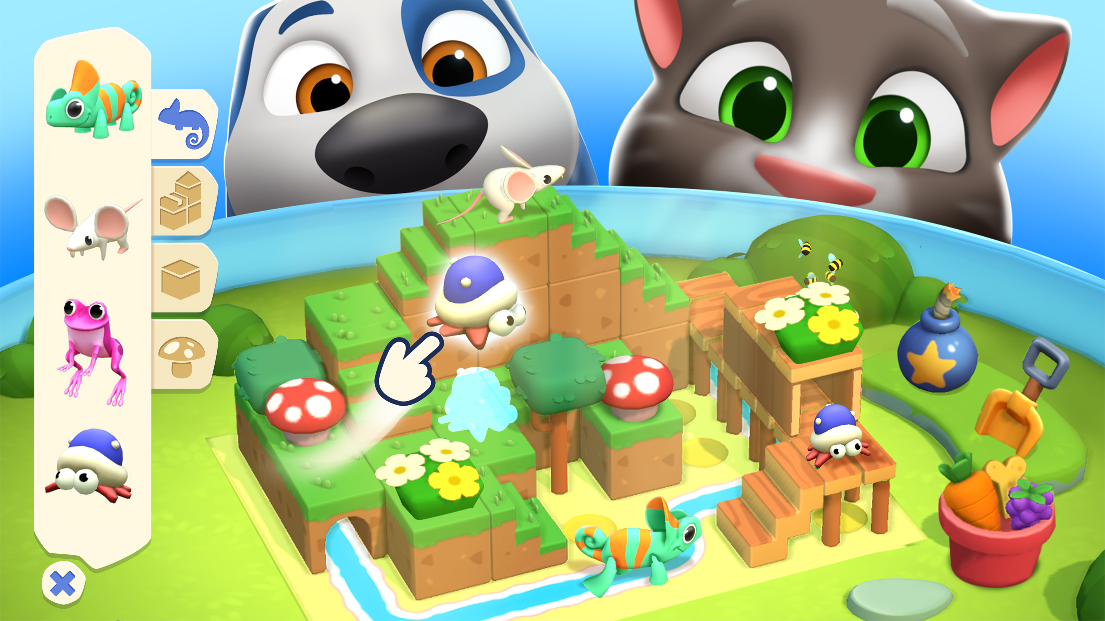 اسکرین شات 3 بازی My Talking Tom Friends 2