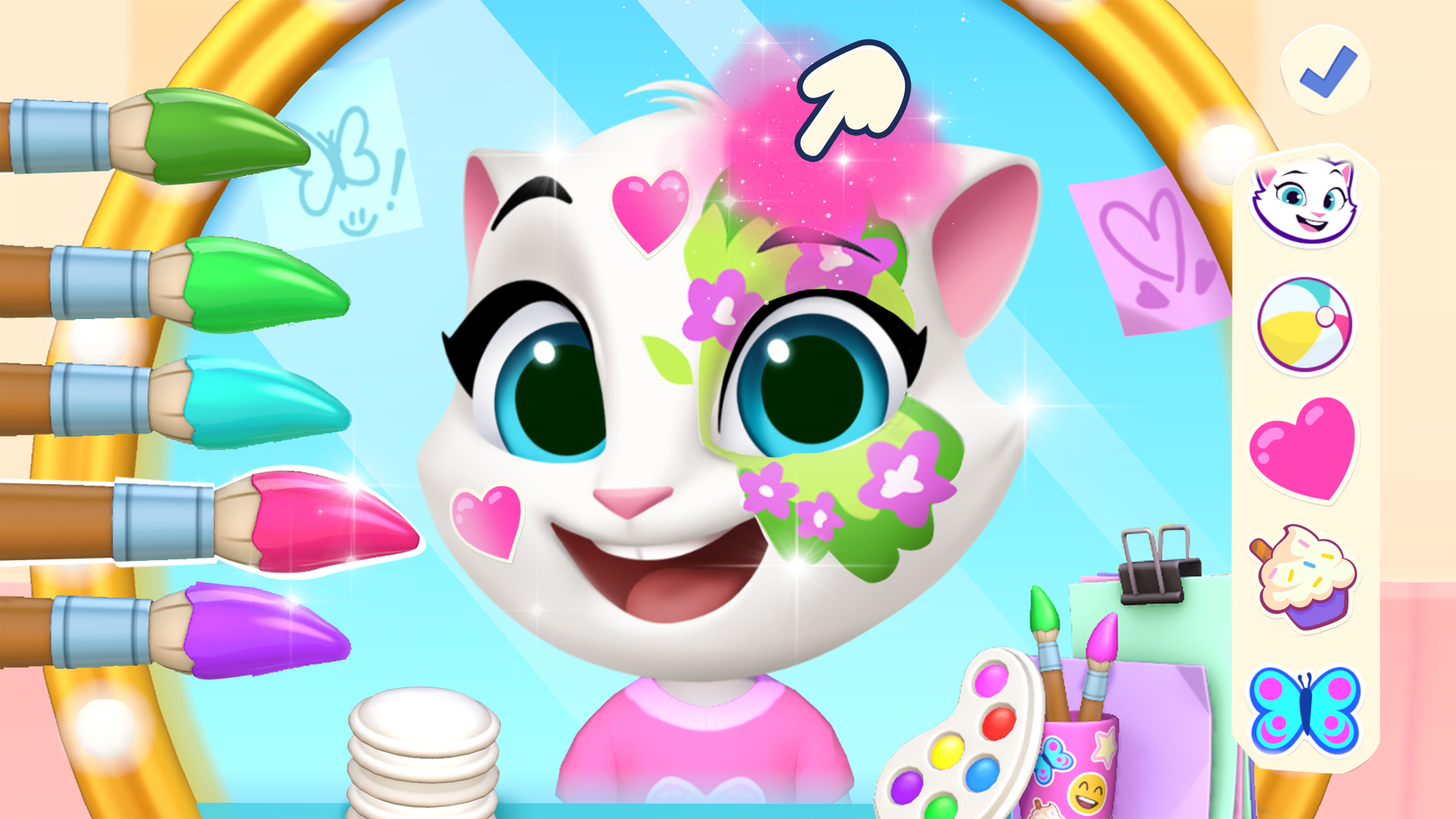 اسکرین شات 6 بازی My Talking Tom Friends 2