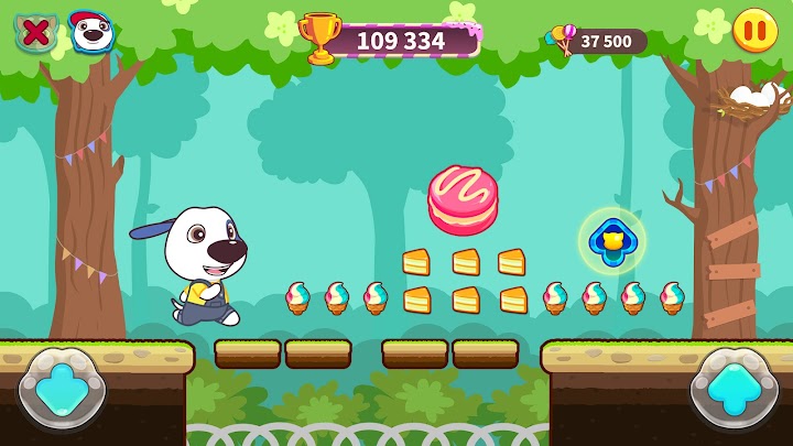 اسکرین شات 3 بازی Talking Tom Candy Run