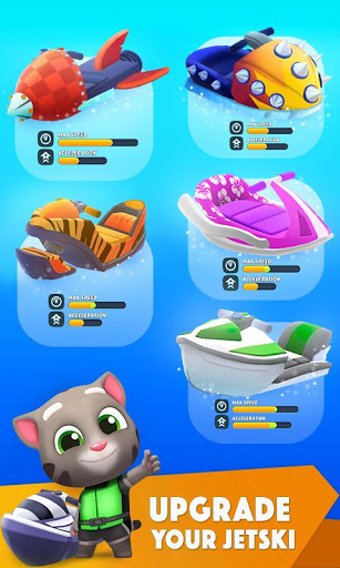 اسکرین شات 5 بازی Talking Tom Jetski 2