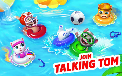 اسکرین شات 1 بازی Talking Tom Pool - Puzzle Game