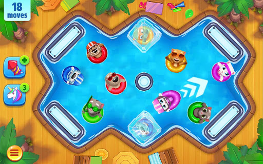 اسکرین شات 7 بازی Talking Tom Pool - Puzzle Game