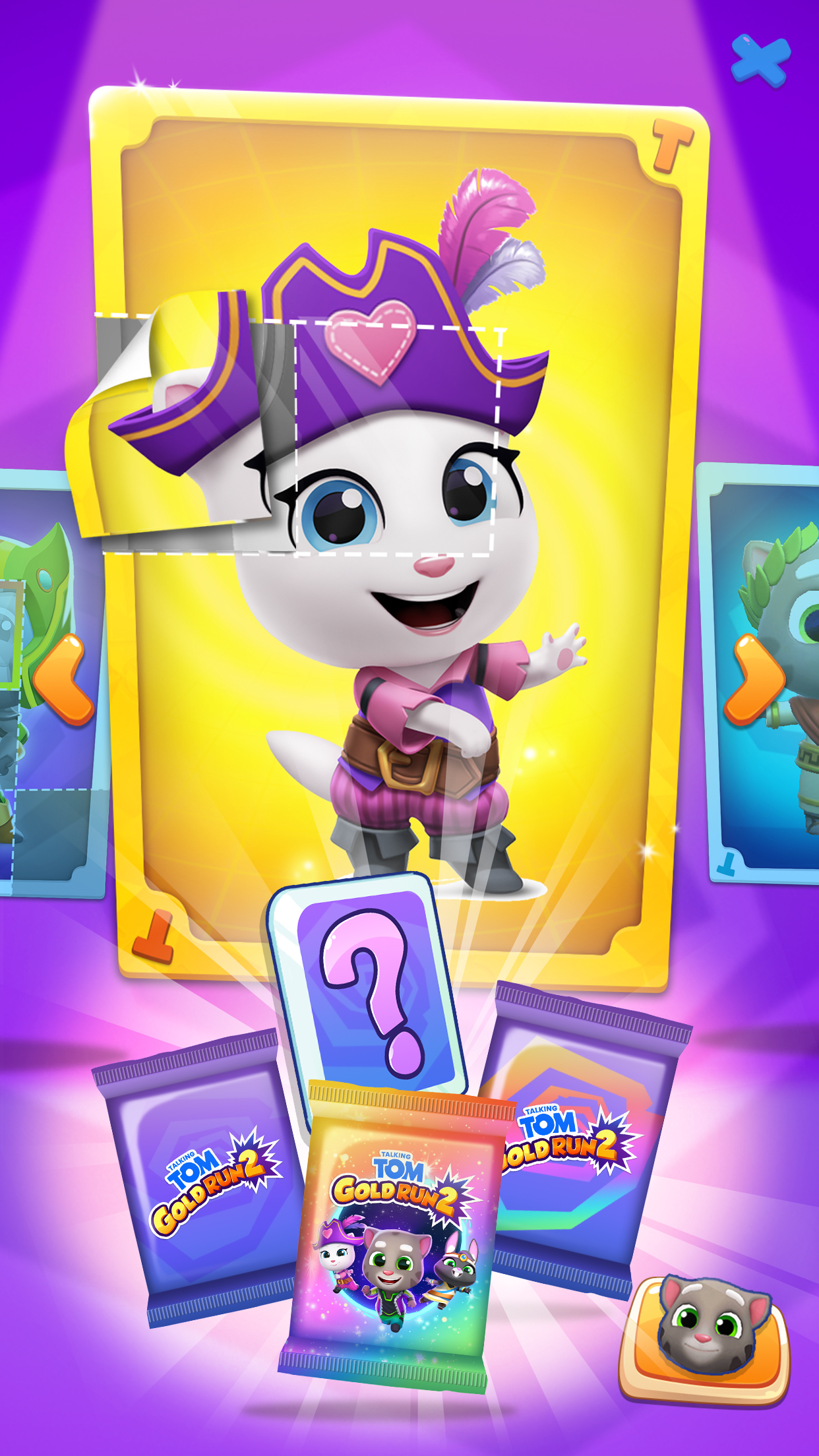 اسکرین شات 6 بازی Talking Tom Time Rush