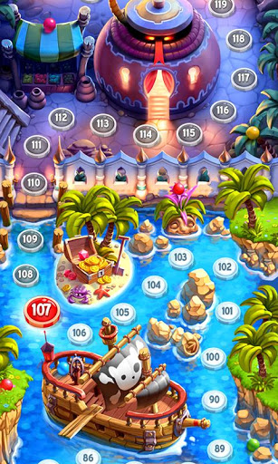 اسکرین شات 5 بازی Talking Tom Bubble Shooter