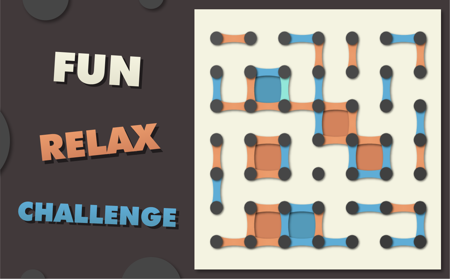 اسکرین شات 6 بازی Dots and Boxes - Classic Strat