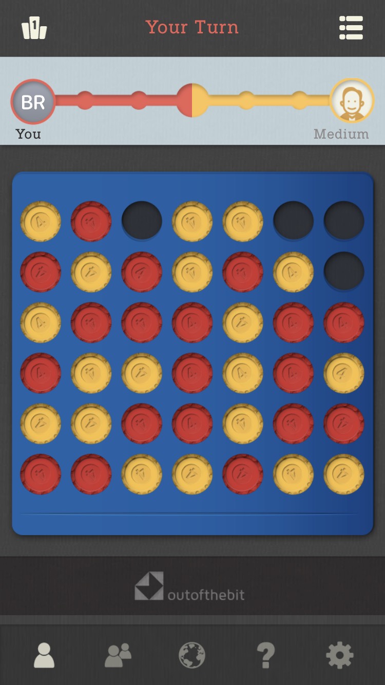 اسکرین شات 3 بازی Four In A Row - Classic Board