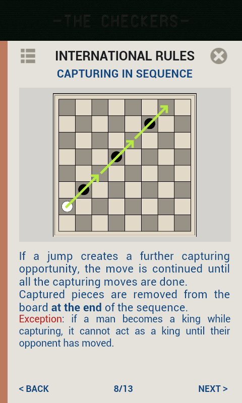 اسکرین شات 3 بازی Checkers - Classic Board Games