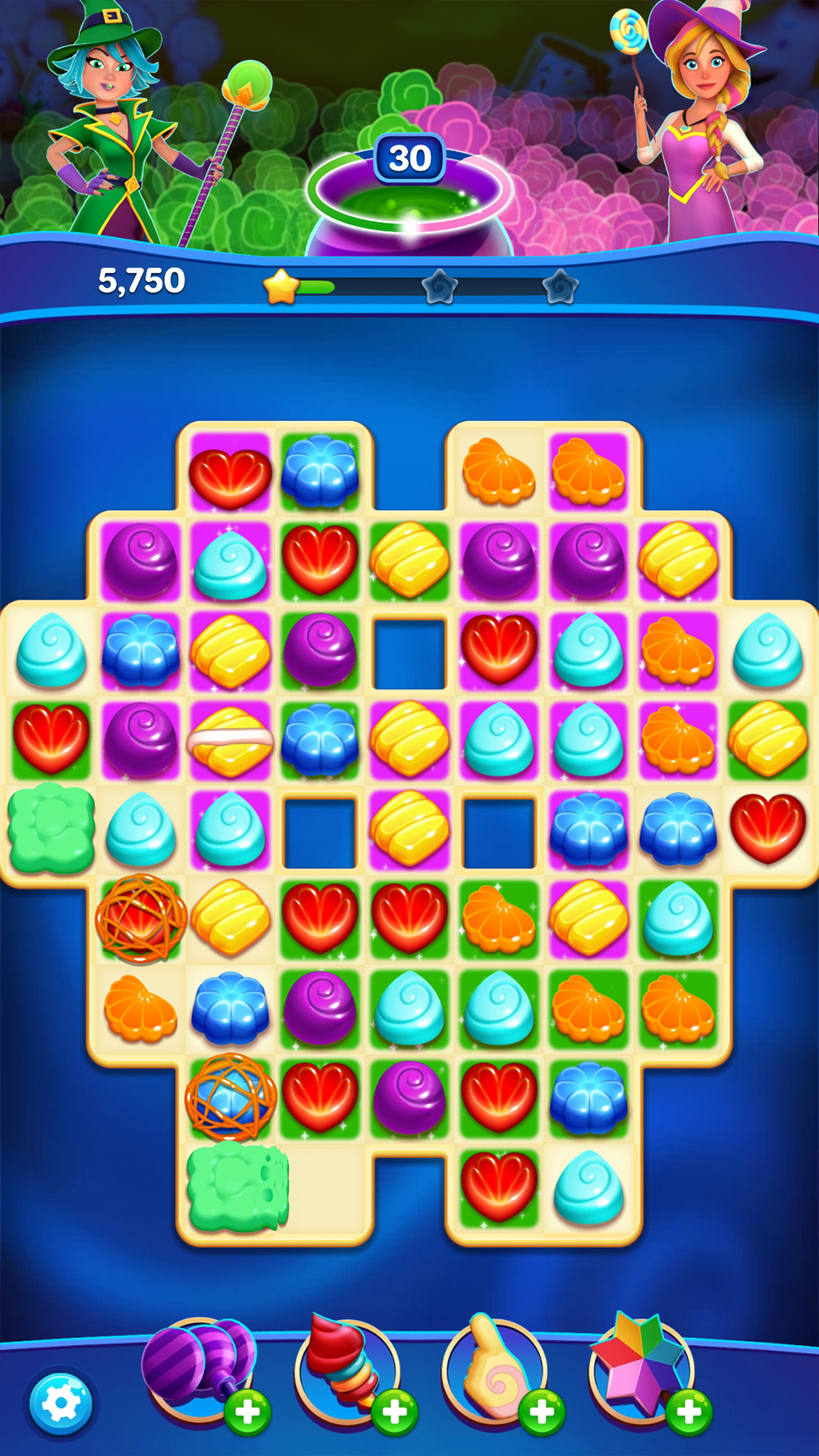 اسکرین شات 6 بازی Crafty Candy - Match 3 Game