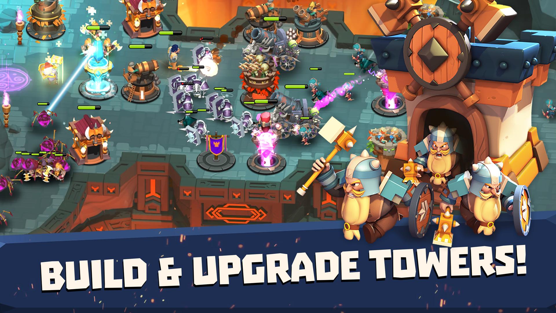 اسکرین شات 3 بازی Castle Creeps - Tower Defense
