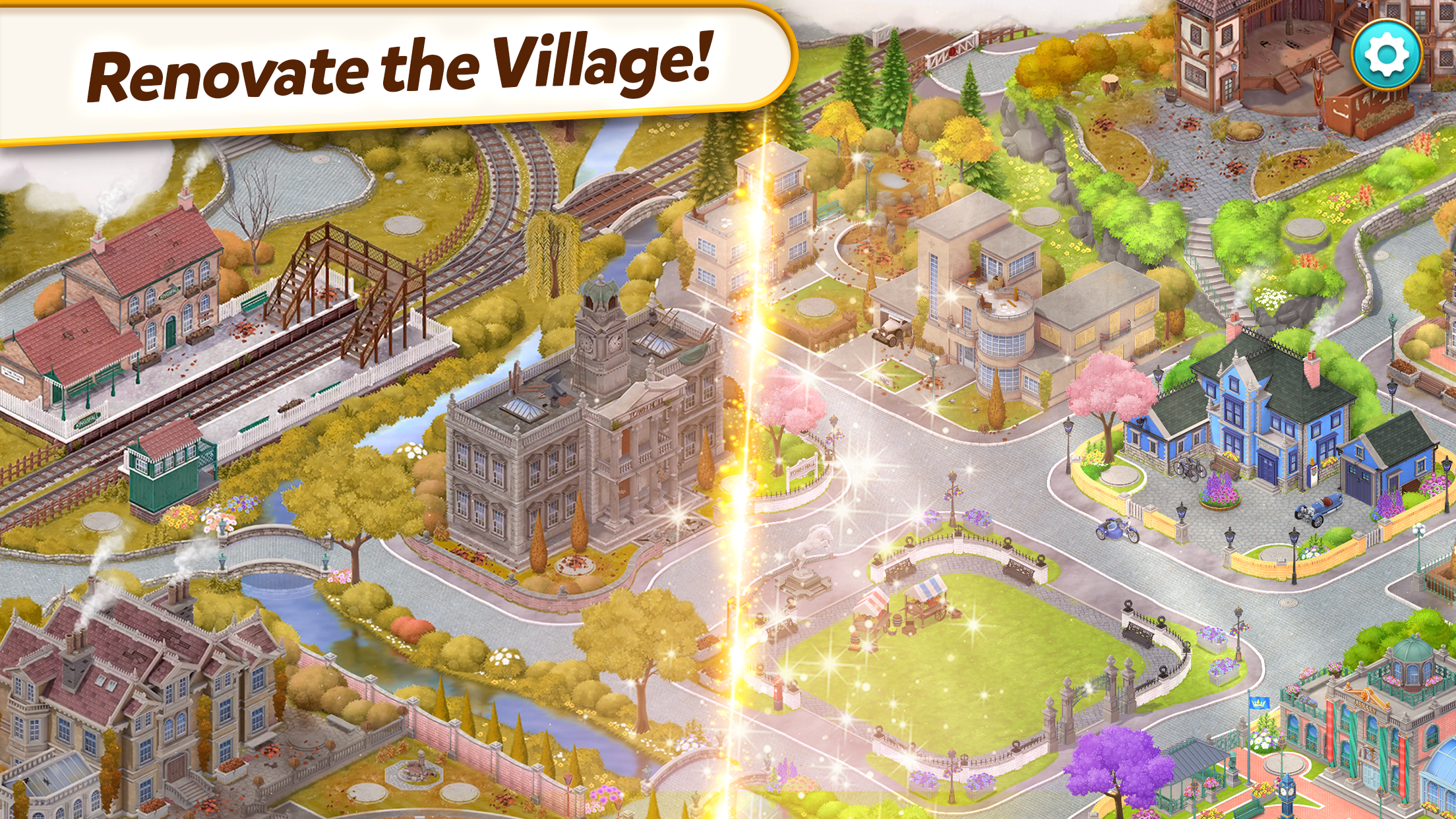 اسکرین شات 4 بازی Mystery Match Village